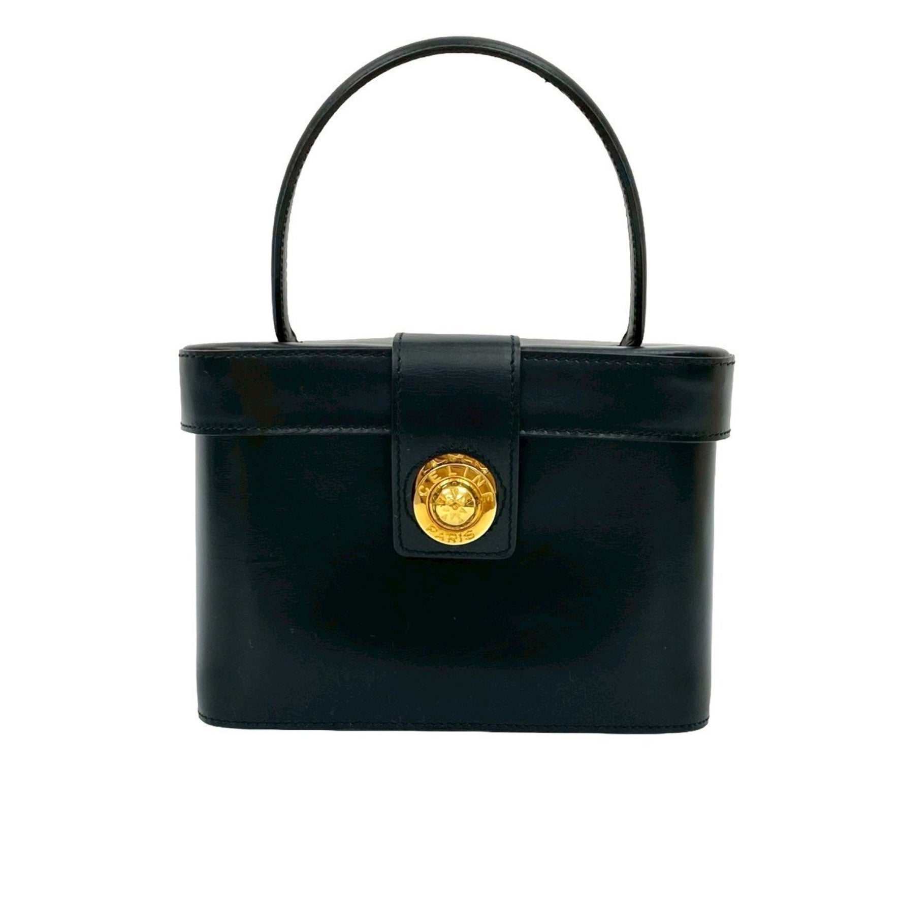 CELINE Star Ball Leather Vanity Bag, Handbag, Tote 137-7