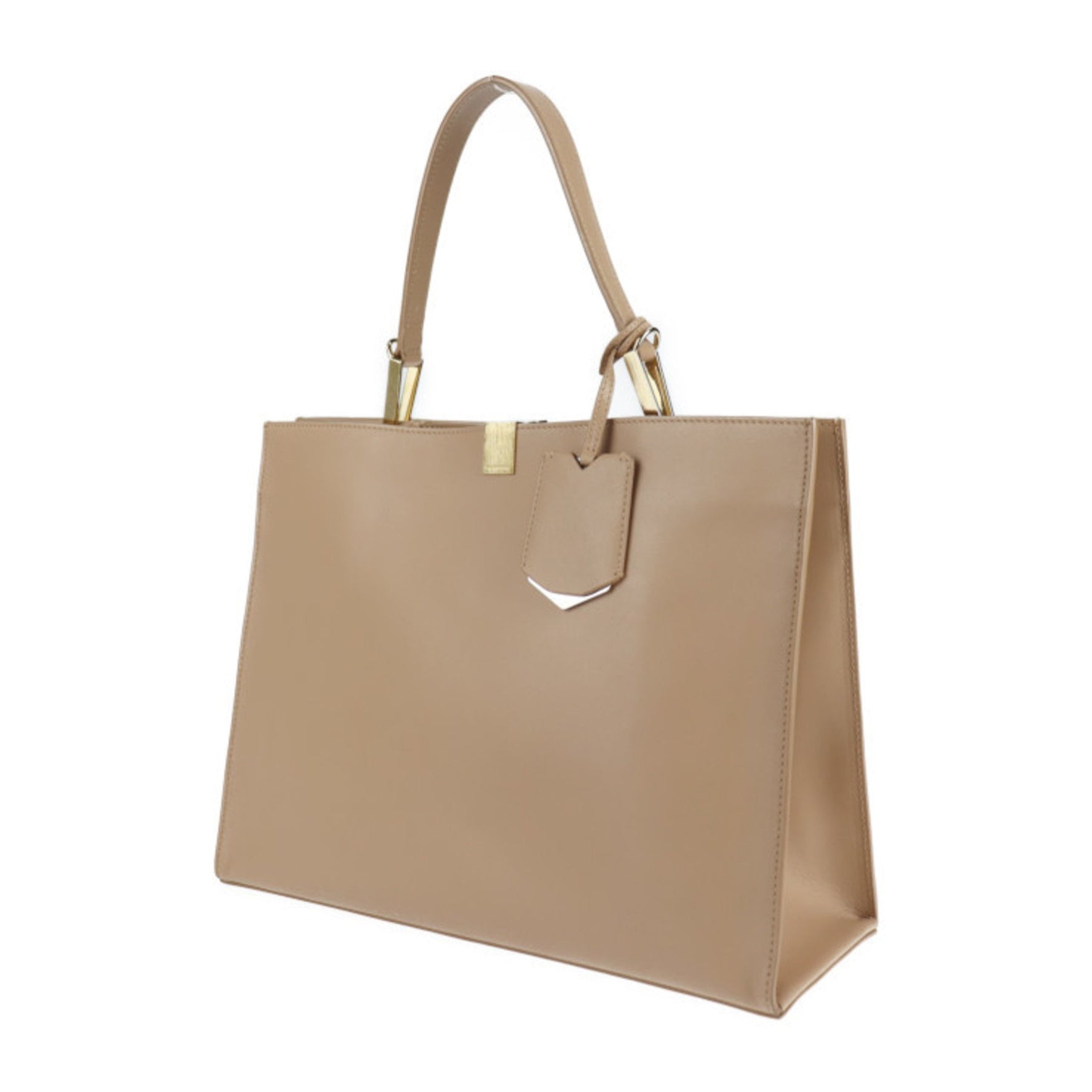 BALENCIAGA Balenciaga Lu Dis handbag leather beige tote bag 2WAY