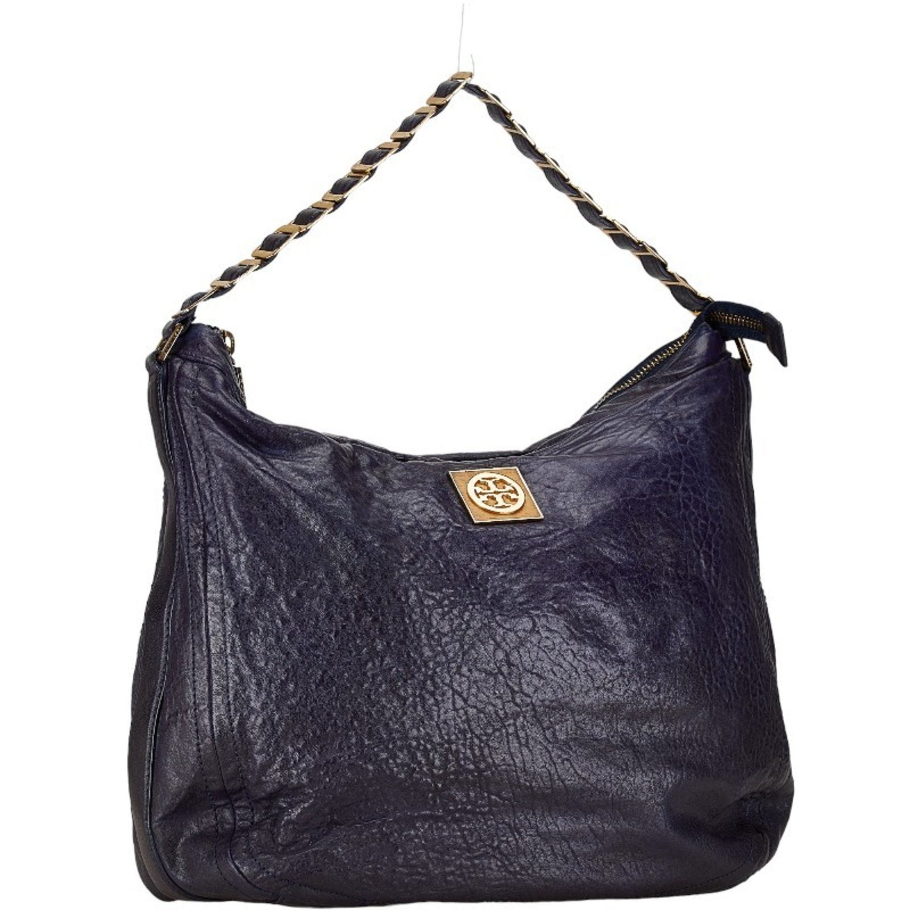 Tory Burch Gold Leather Tote Bag