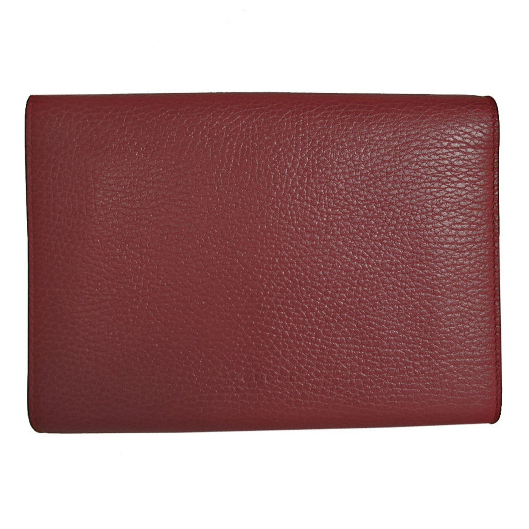 GUCCI Dionysus Shoulder Bag Leather Metal Dark Red Women's s0054a