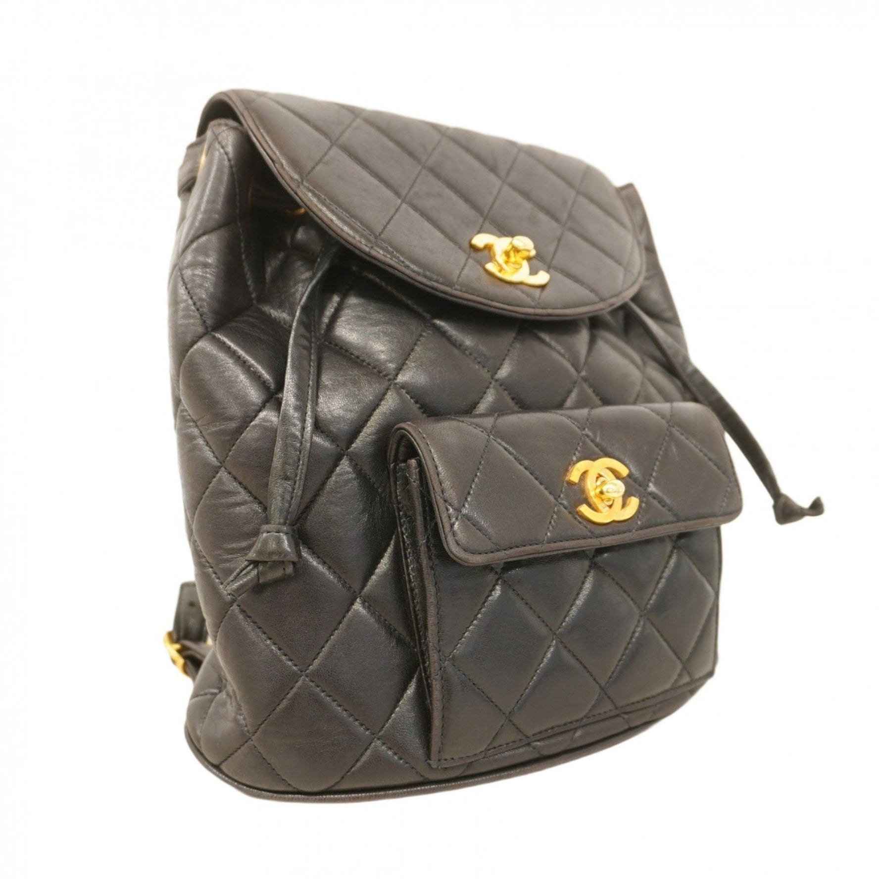 Chanel Matelasse Lambskin Chain Backpack
