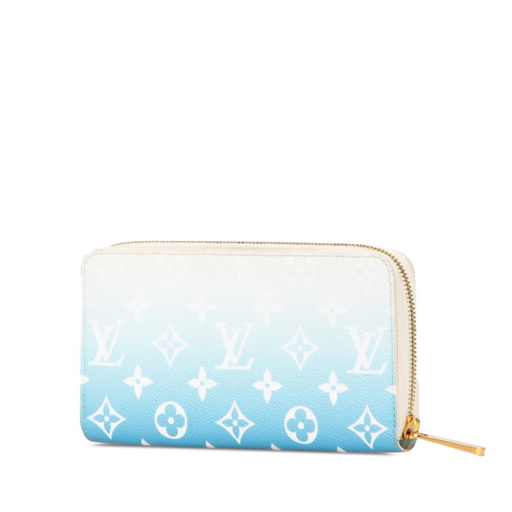 Louis Vuitton Monogram Giant by the Pool Zippy Wallet, Round Zipper Long Wallet Leather, LOUIS VUITTON