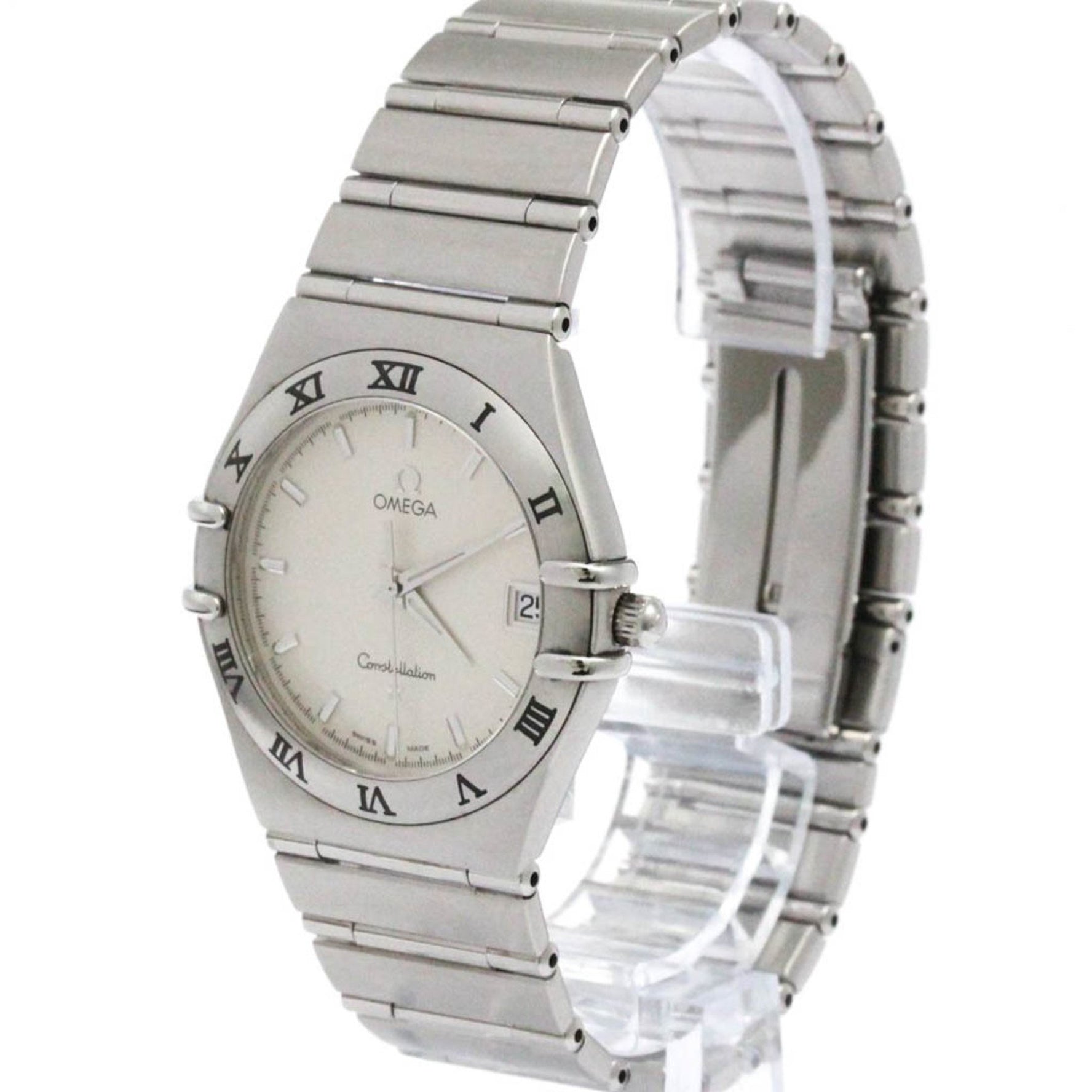OMEGA Constellation Stainless Steel Quartz Mens Watch 1512.30 Polished