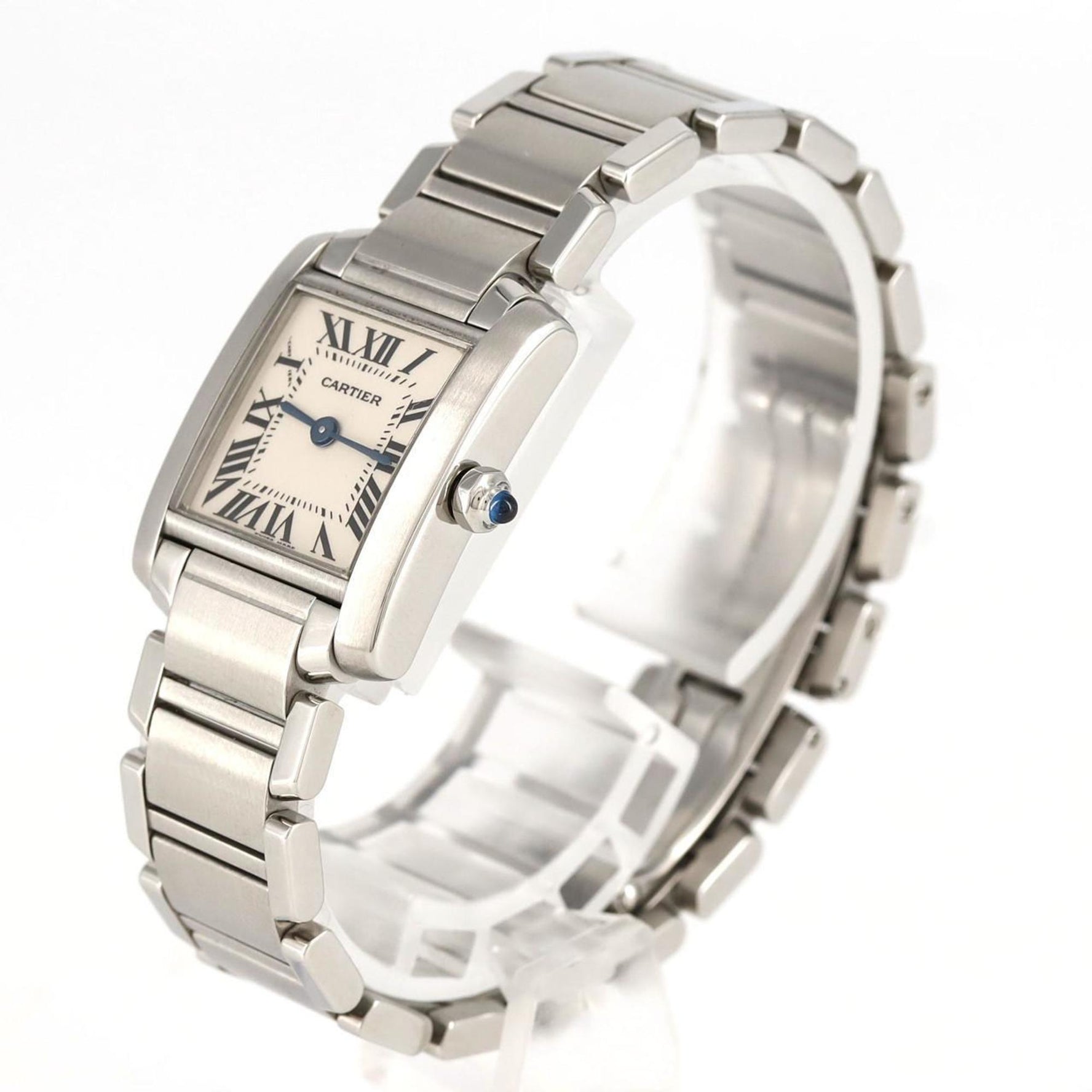 Cartier Tank Francaise SM W51008Q3 SS Wristwatch Quartz