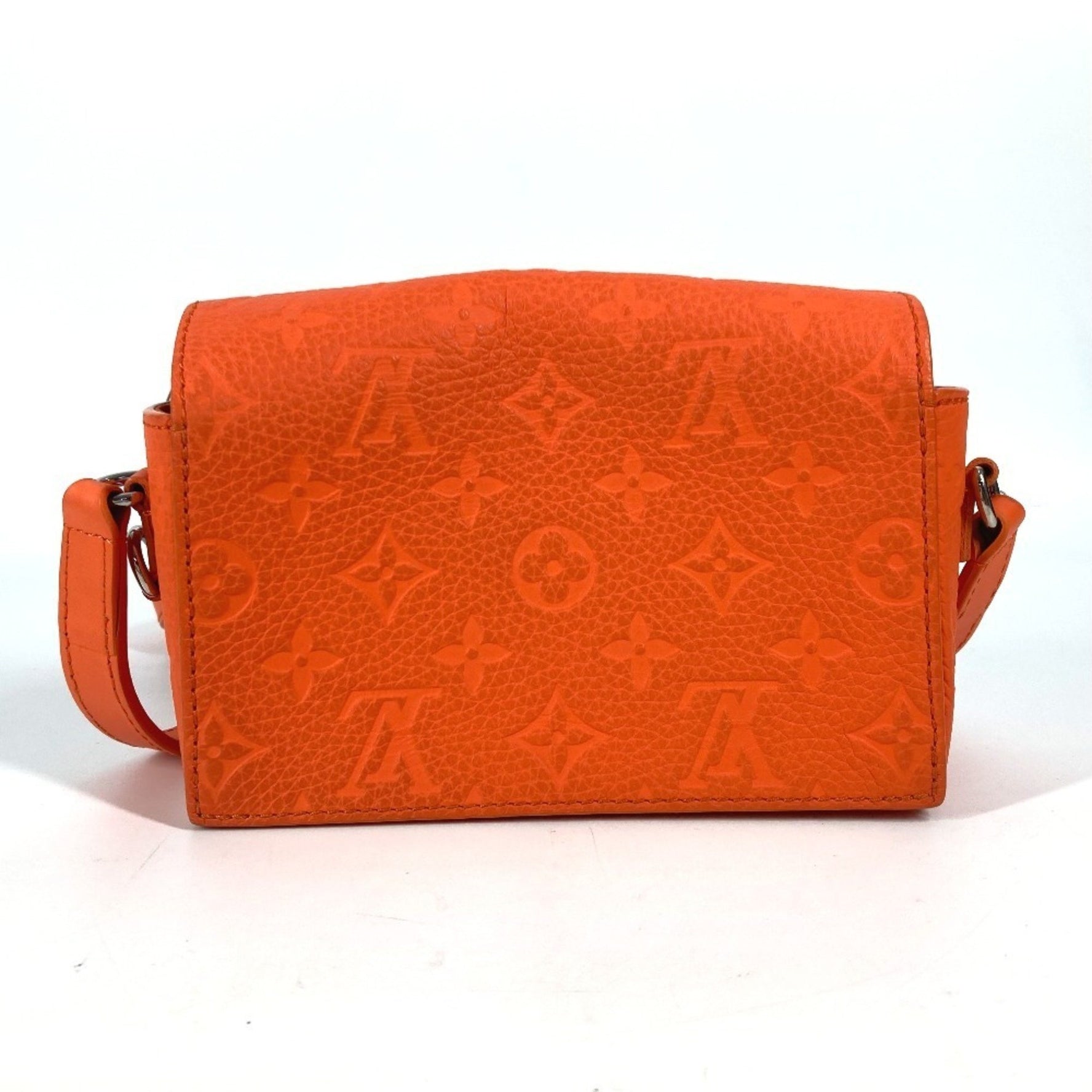 Louis Vuitton Taurillon Monogram Steamer Wearable Wallet Bag Crossbody Pochette Shoulder Leather