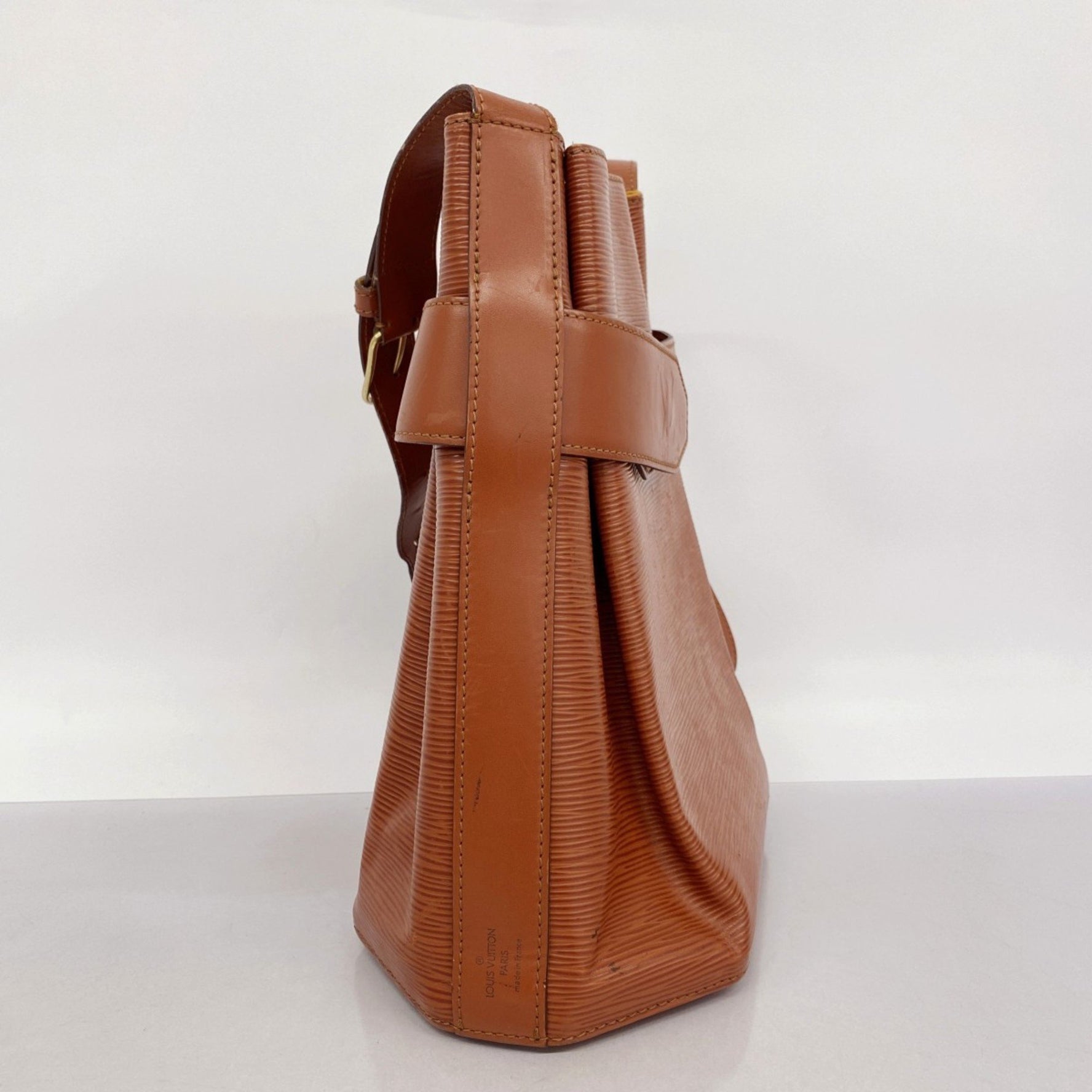 Louis Vuitton Epi Sac de Paul PM Shoulder Bag M80203 Kenya Brown for Women