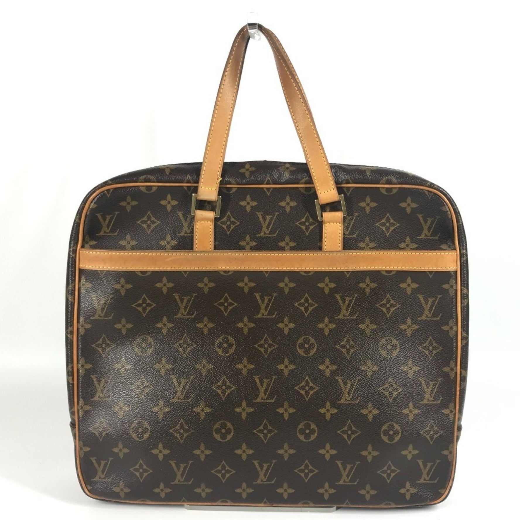 LOUIS VUITTON Monogram Porte-Document Pegasus Handbag, Business Bag, Document Tote Canvas, Men's and