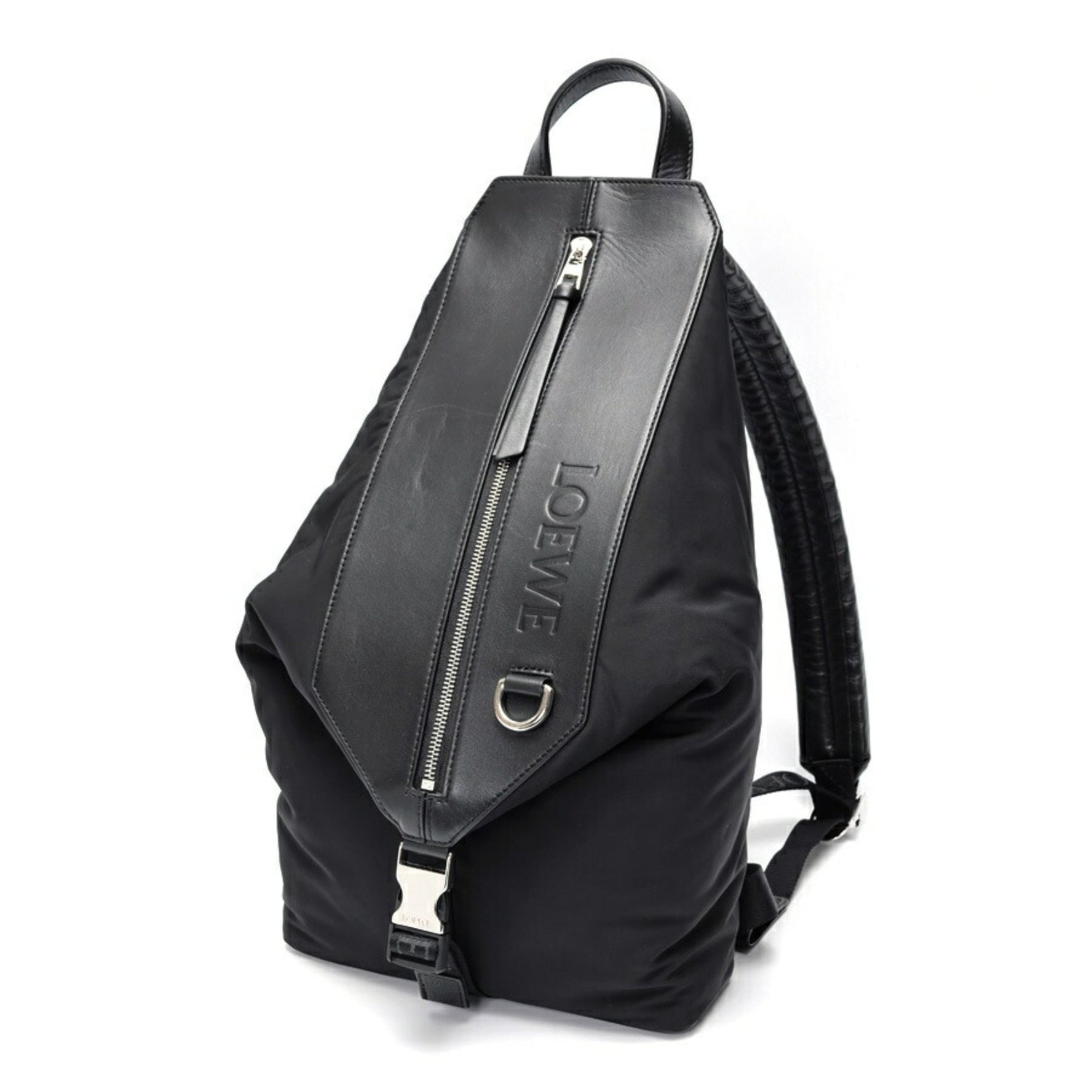 LOEWE Convertible Backpack Small Classic Calf Leather Nylon