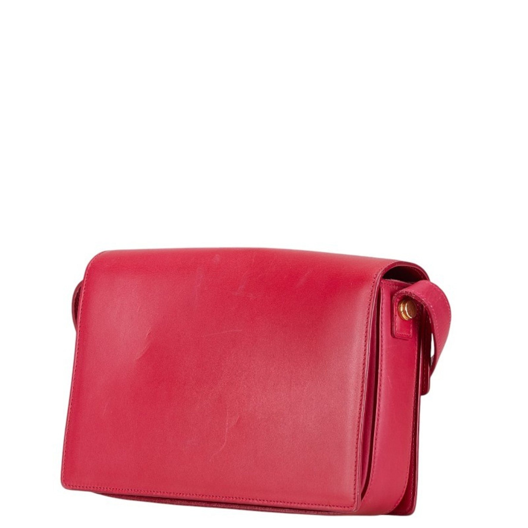 Saint Laurent shoulder bag pink leather women's SAINT LAURENT