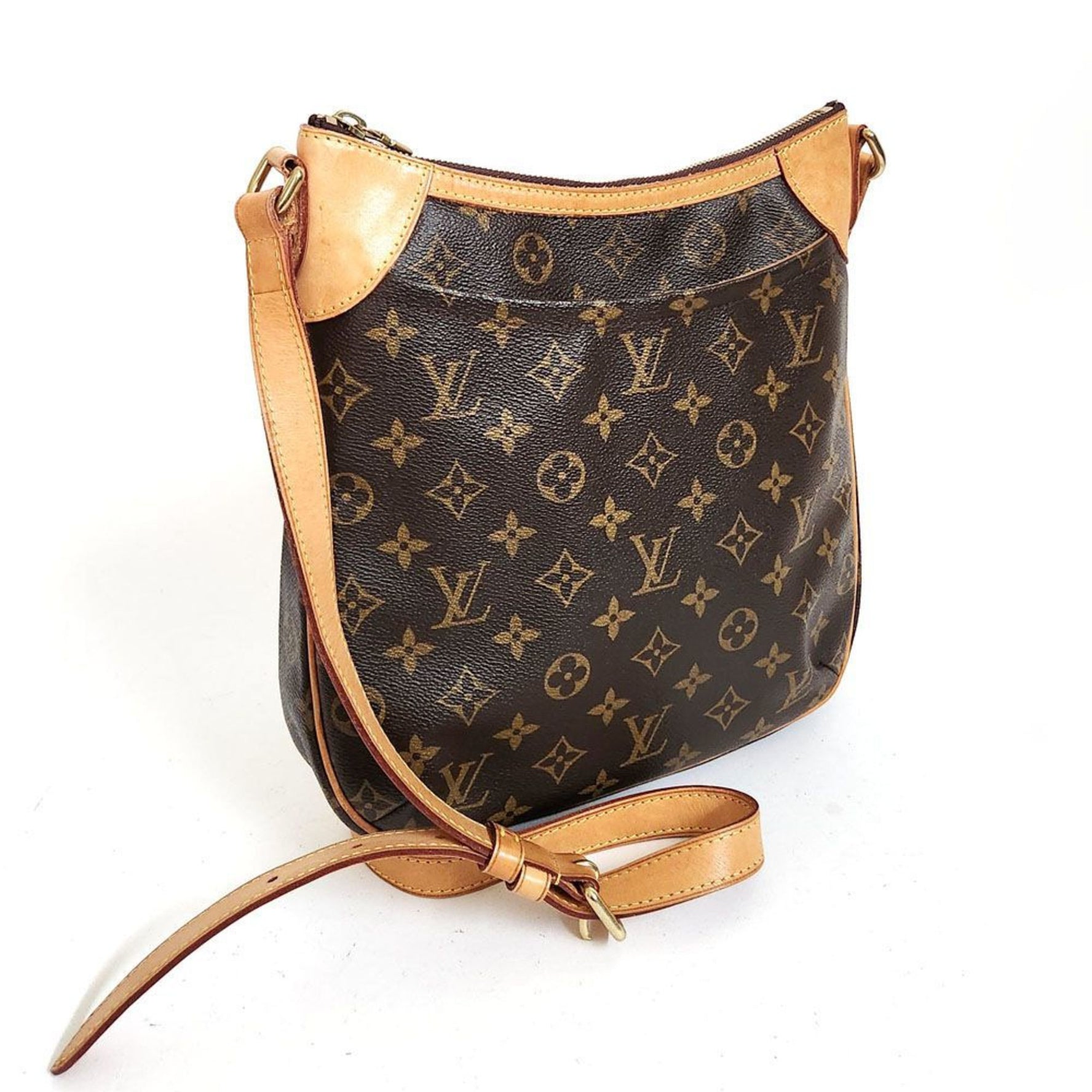 Louis Vuitton LOUISVUITTON Monogram Odeon PM Shoulder Bag Back VUITTON