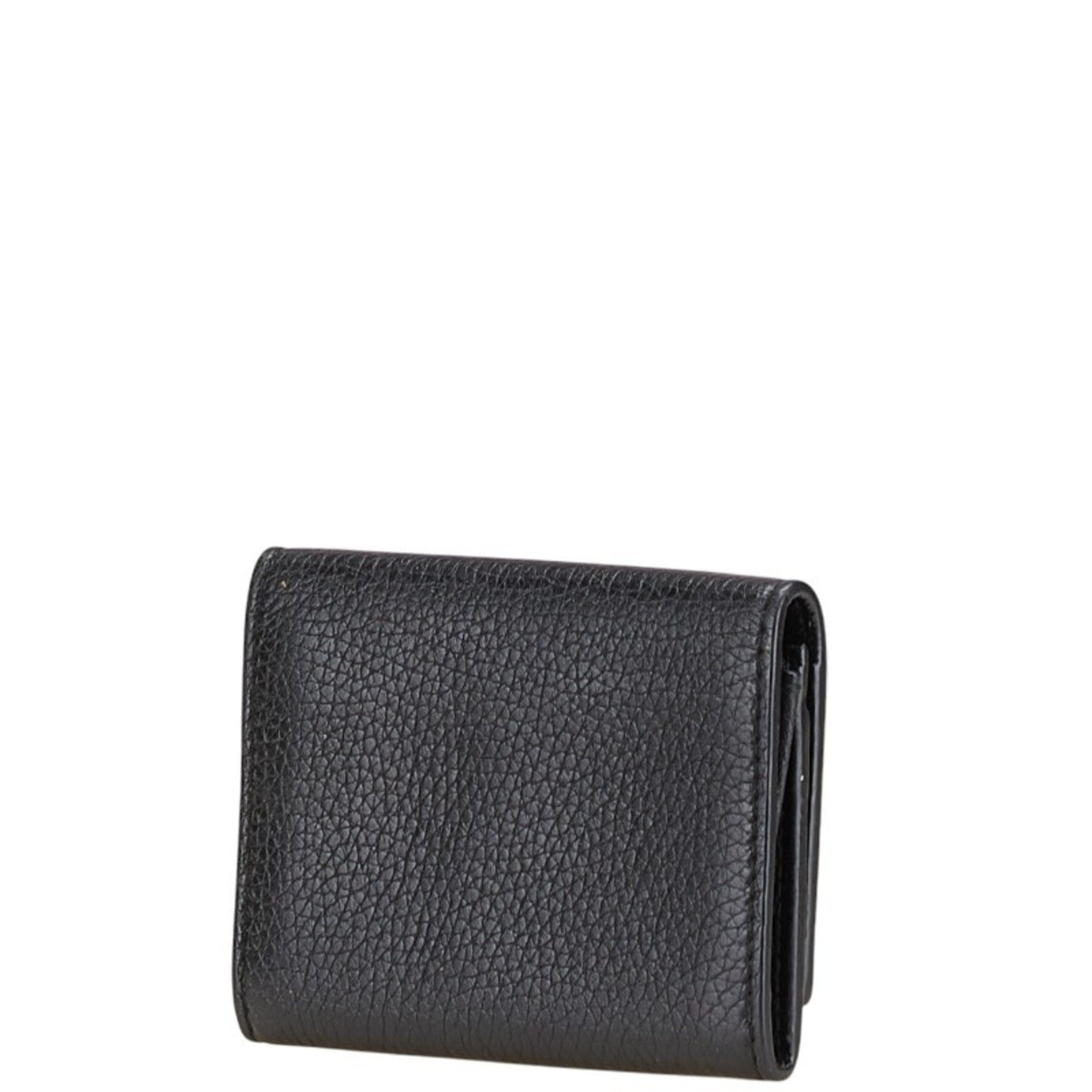 Gucci Durian Business Card Case Black Leather Men's GUCCI