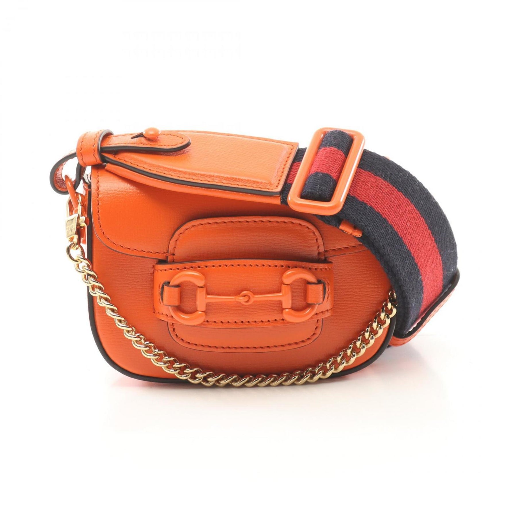 GUCCI Mini Horsebit 1955 Shoulder Bag Leather
