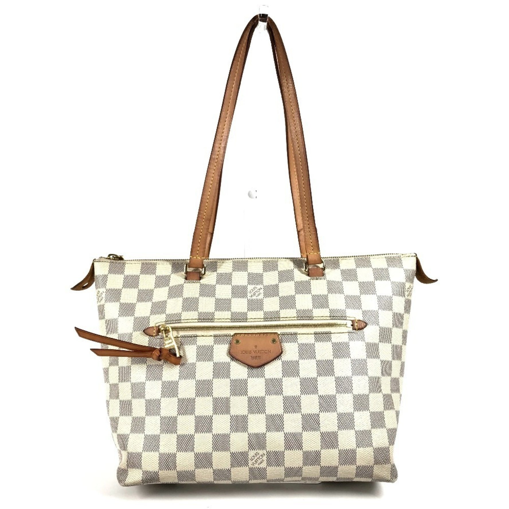 Louis Vuitton Damier Azur Iena PM Tote Bag Shoulder Canvas