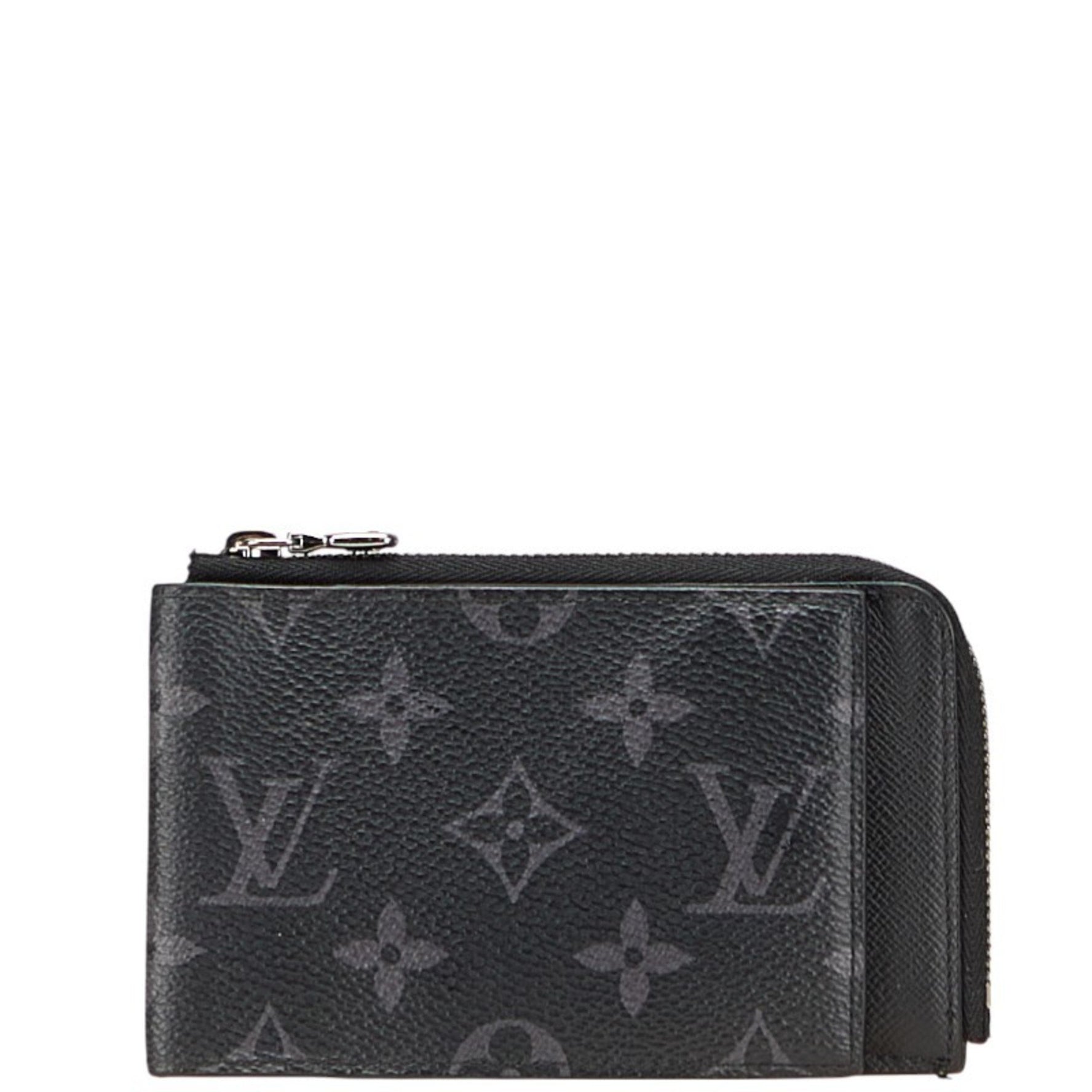 Louis Vuitton Monogram Eclipse Hybrid Wallet, Card Case, Coin Fragment PVC Leather