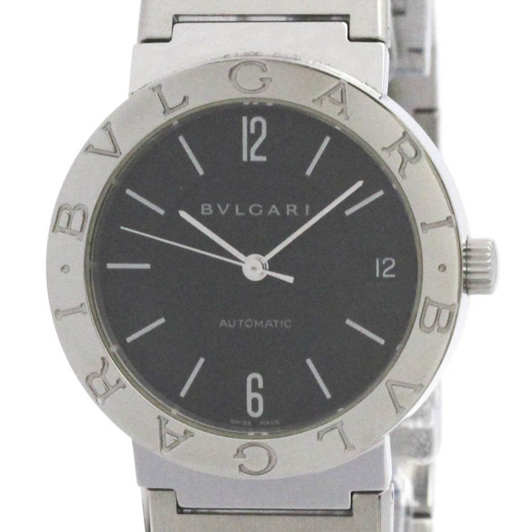 BVLGARI BVLGARI-BVLGARI Steel Automatic Watch AUTO Polished