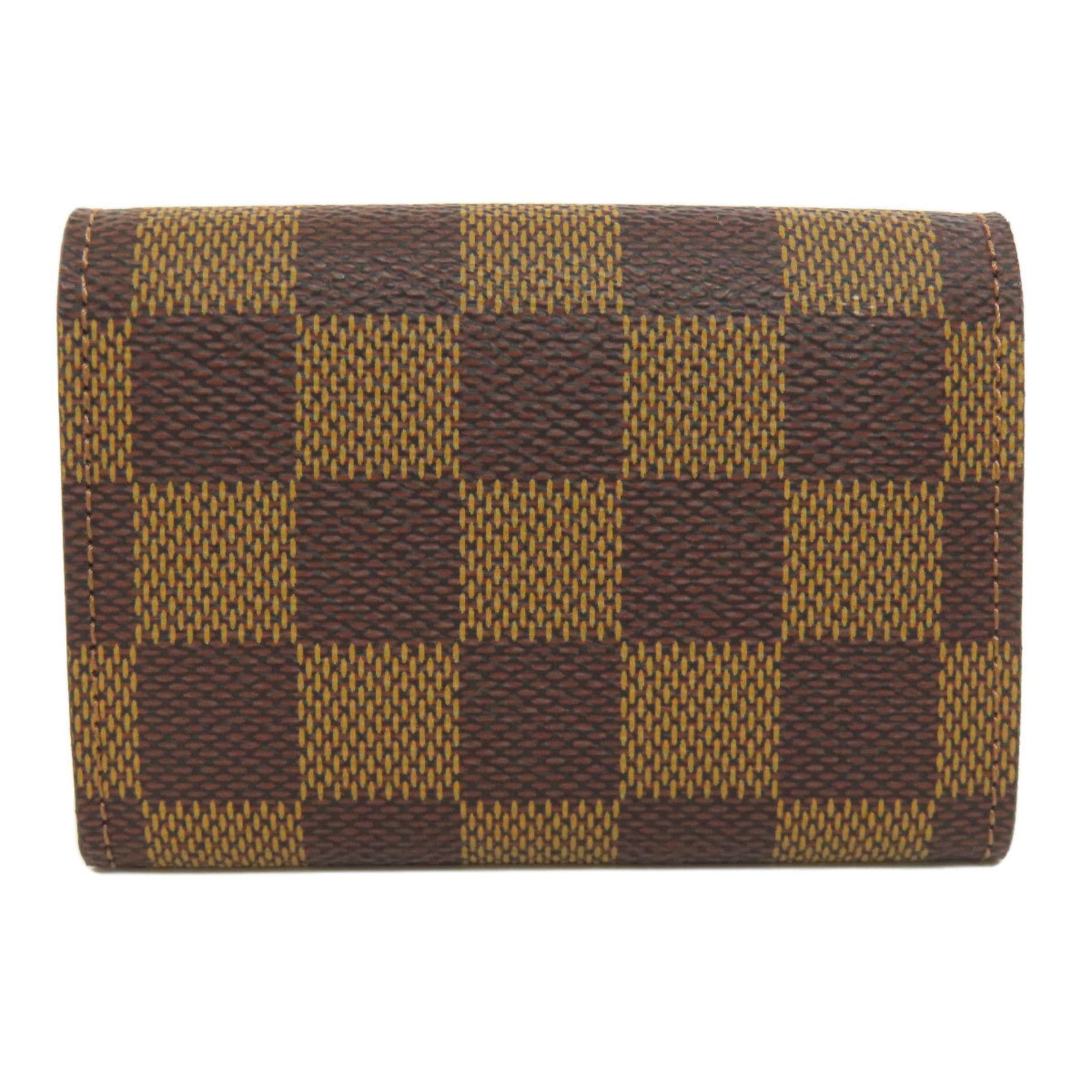 Louis Vuitton M61930 Porto Monnaie Plat Wallet/Coin Case Damier Canvas Women's LOUIS VUITTON