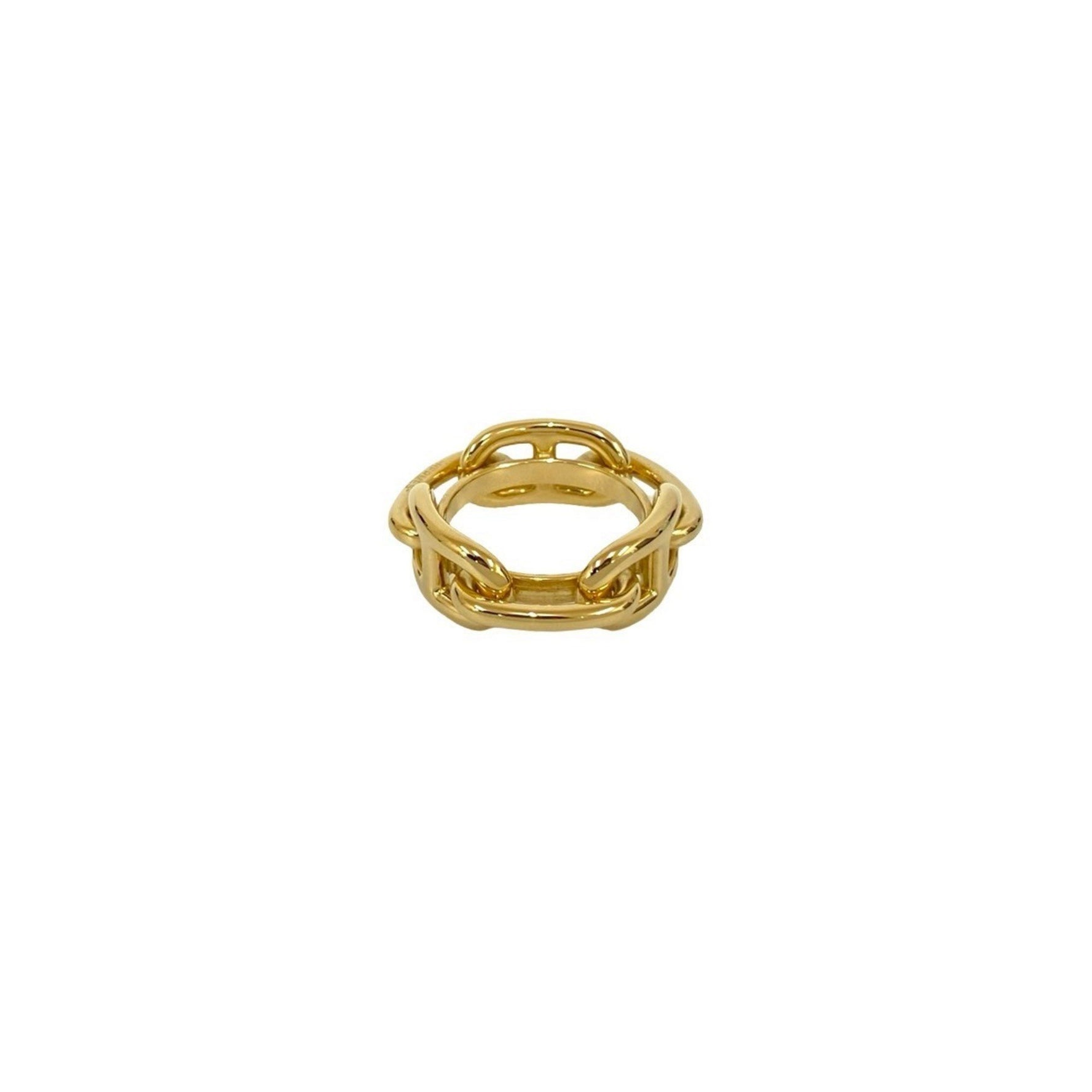 HERMES Chaine d'Ancre Lucadet GP Chain Motif Scarf Ring