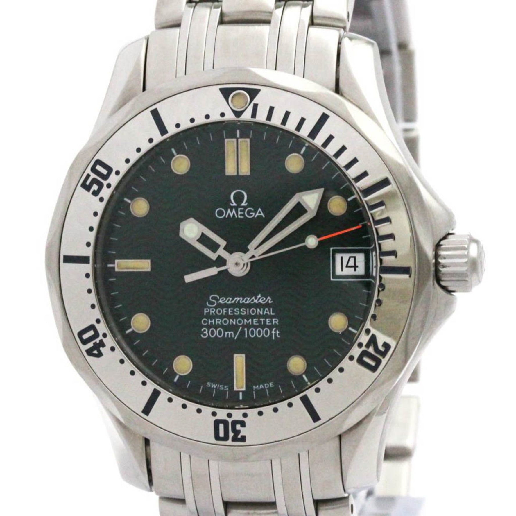 OMEGA Seamaster Professional 300M Jacques Mayol Watch 2553.41 Polished