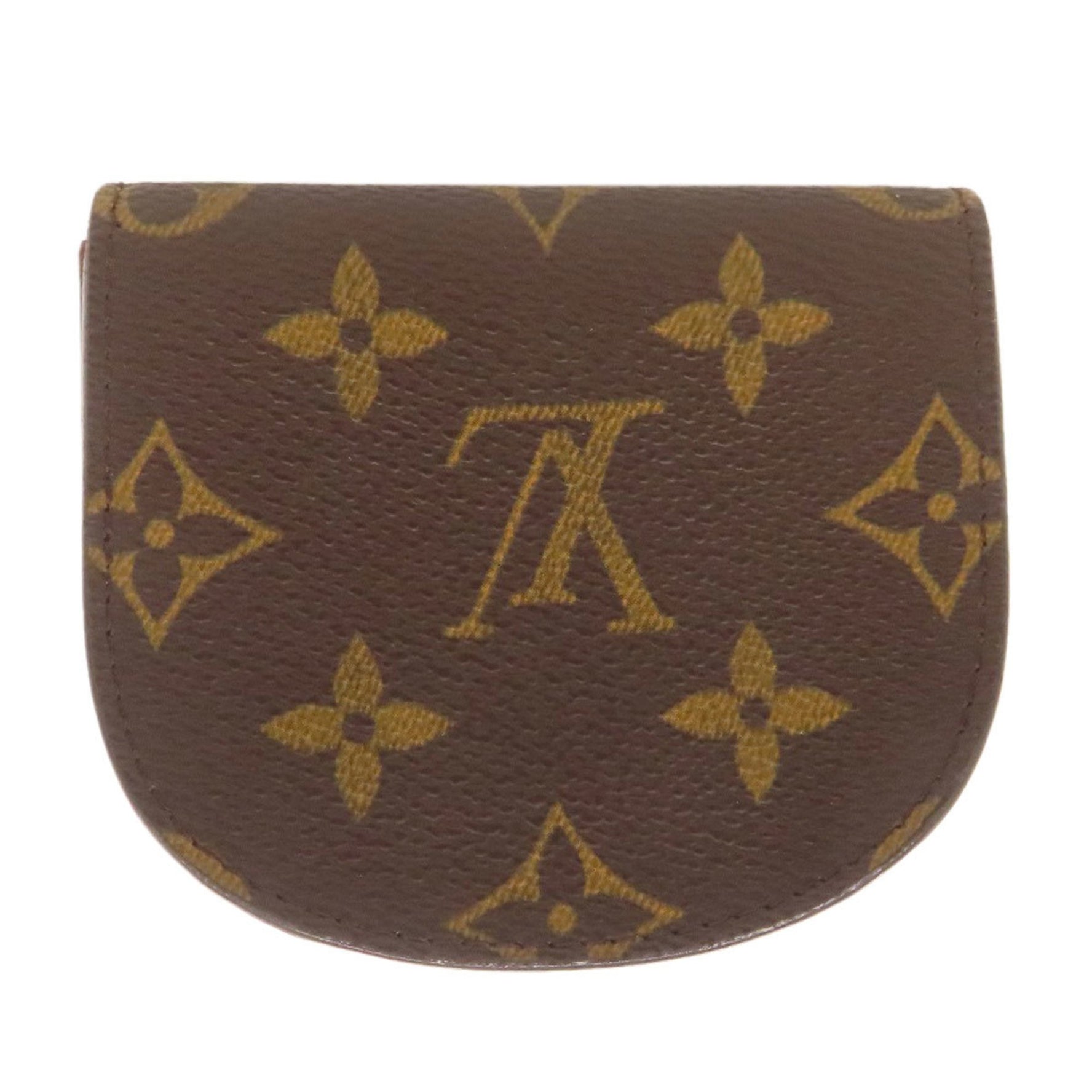 Louis Vuitton Porte Monnaie-Gousse Coin Case Canvas LOUIS VUITTON