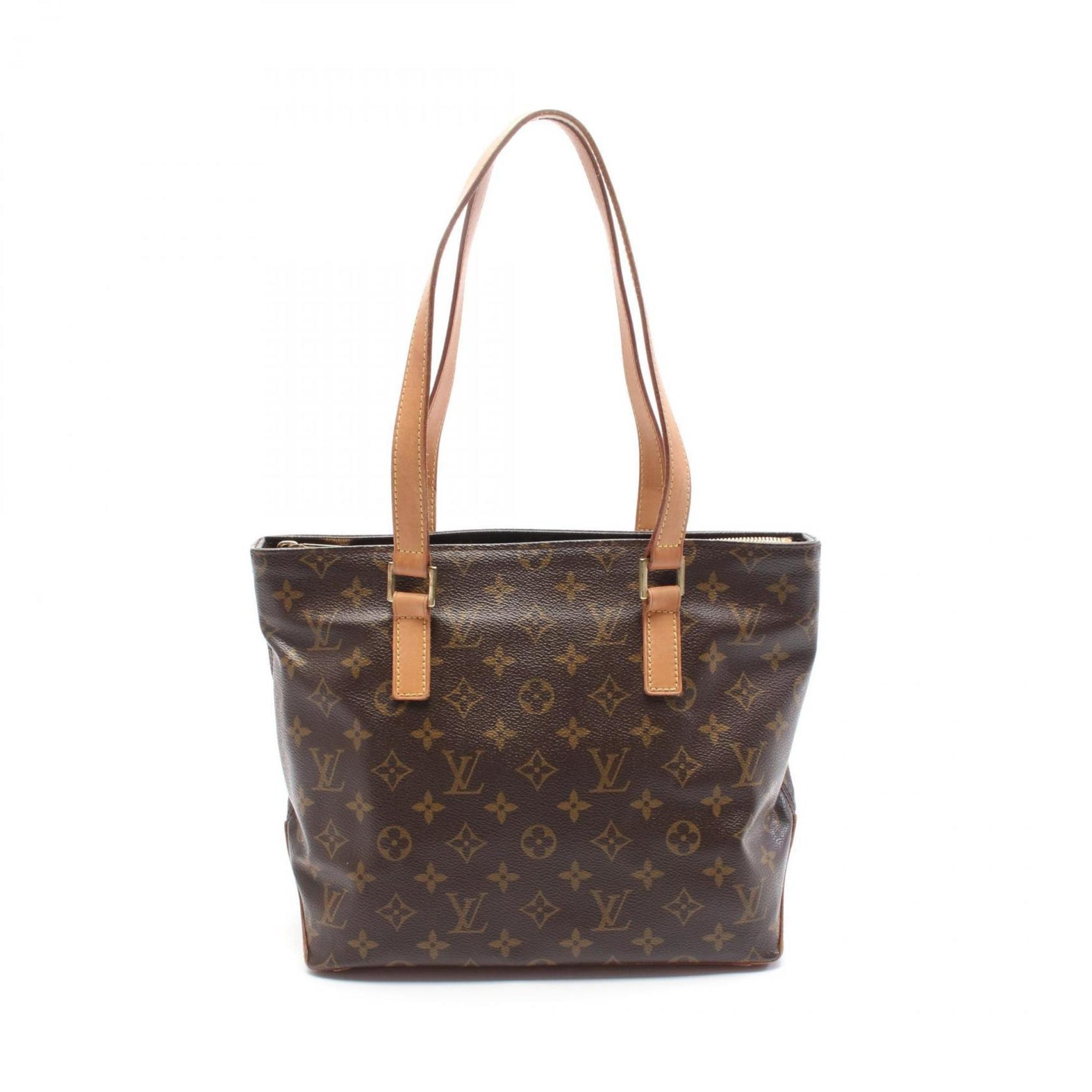 Louis Vuitton Cabas Piano Shoulder Bag Coated Canvas Leather Monogram