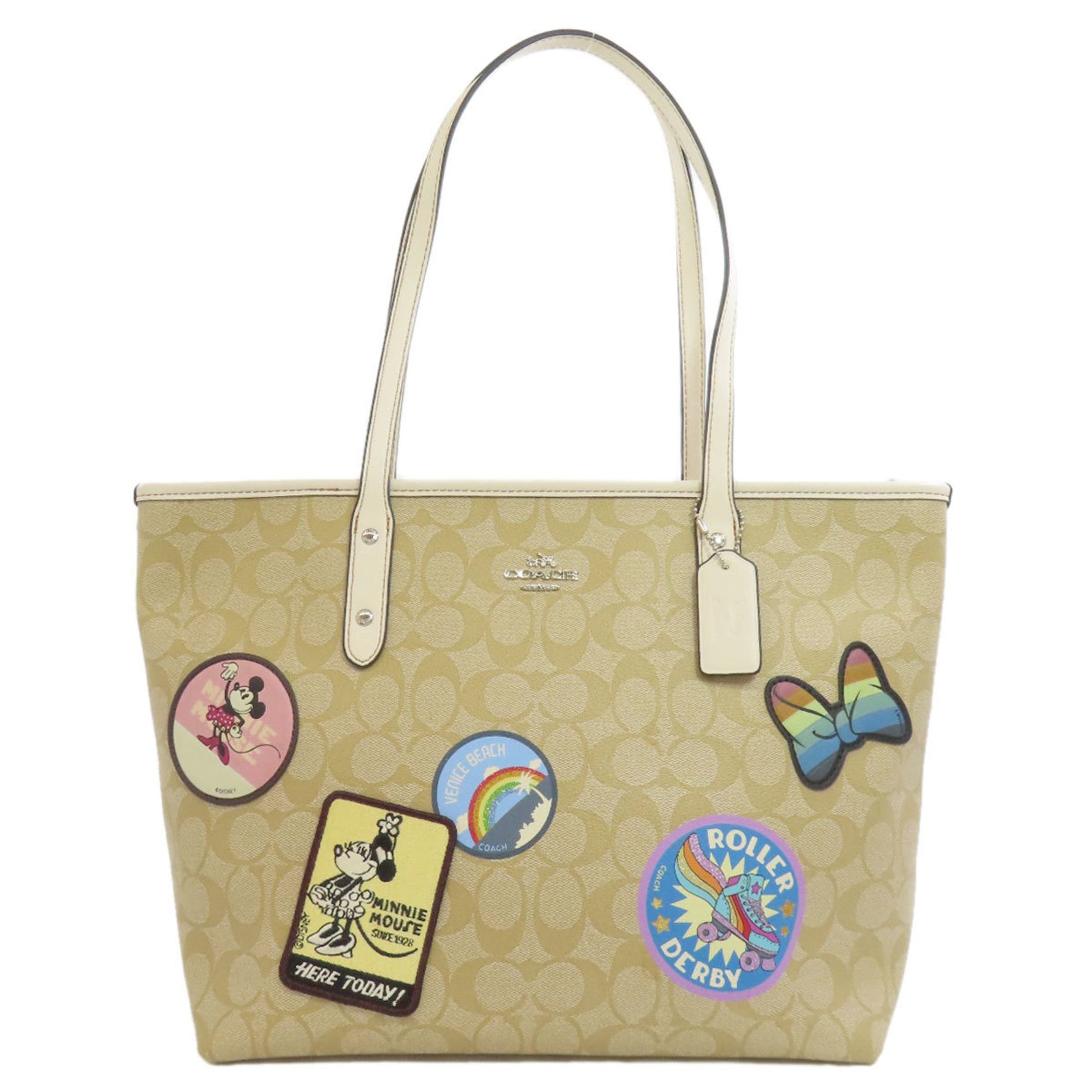 Coach Mickey Mouse collaboration Disney tote bag