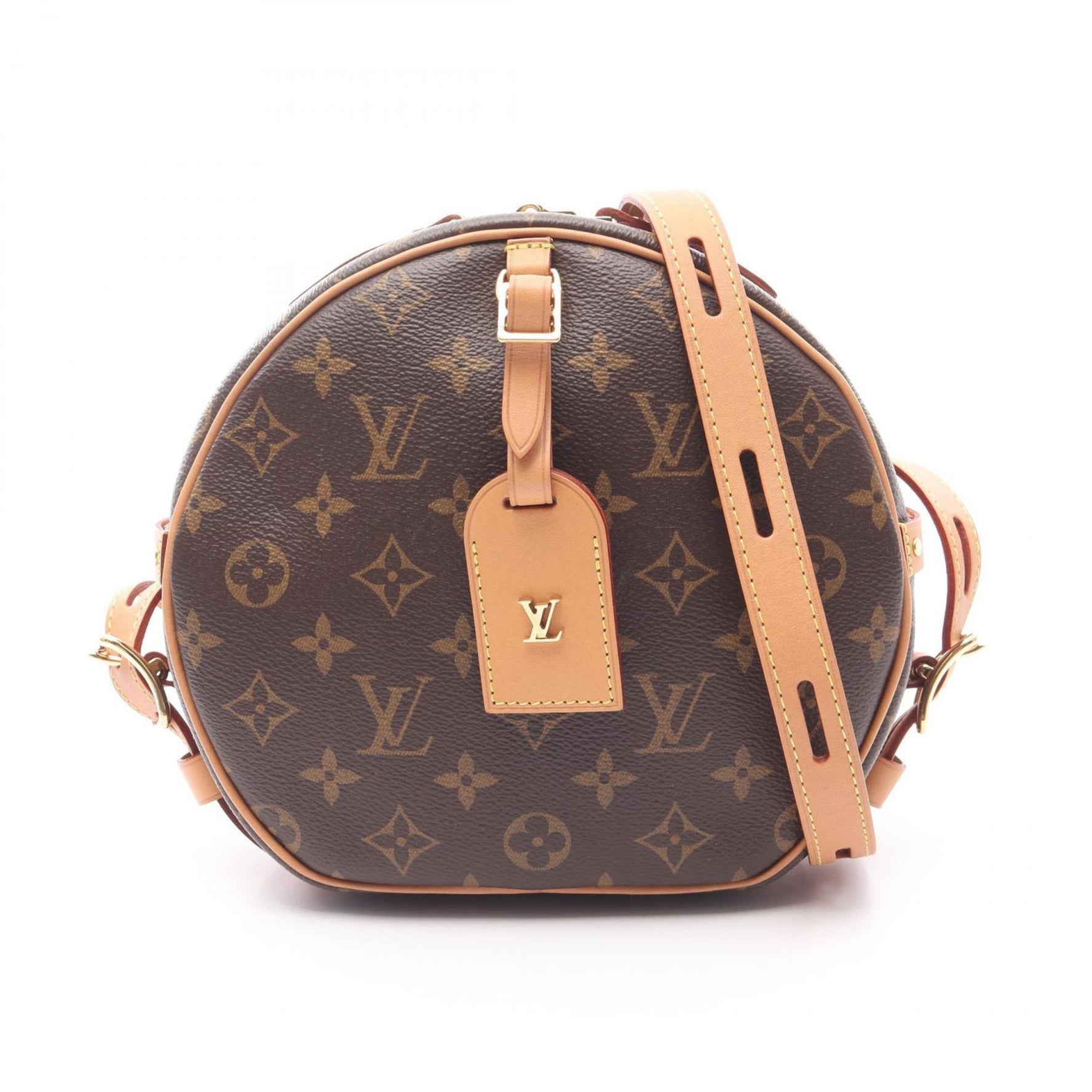 Louis Vuitton Boite Chapeau Souple MM Shoulder Bag, Coated Canvas and Leather, Monogram