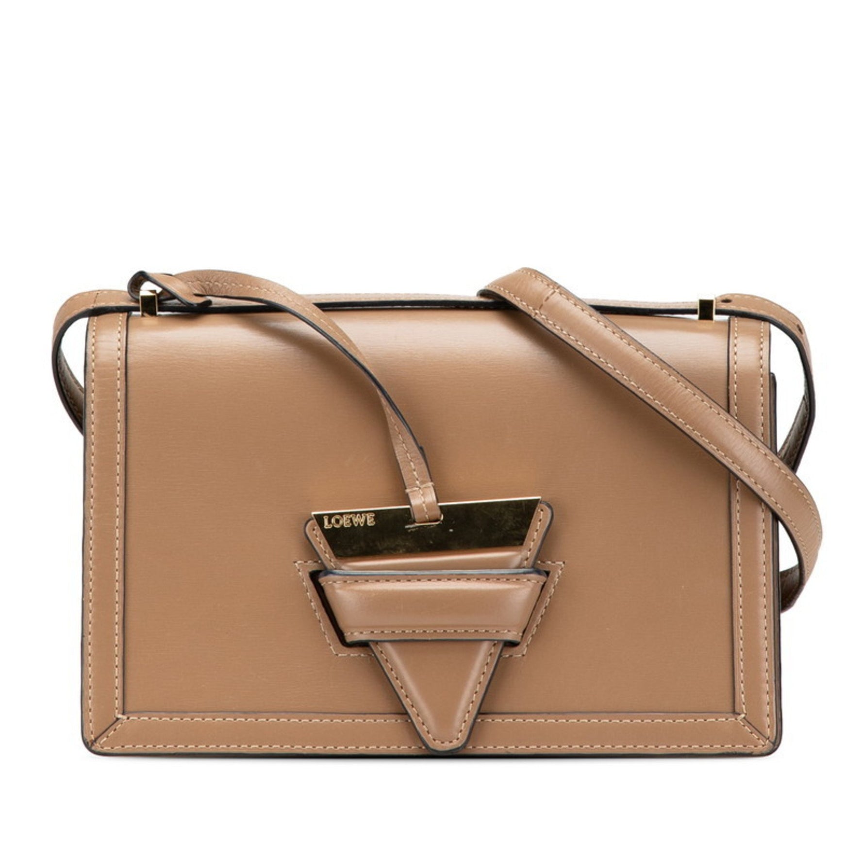 LOEWE Barcelona Crossbody Shoulder Bag in Leather