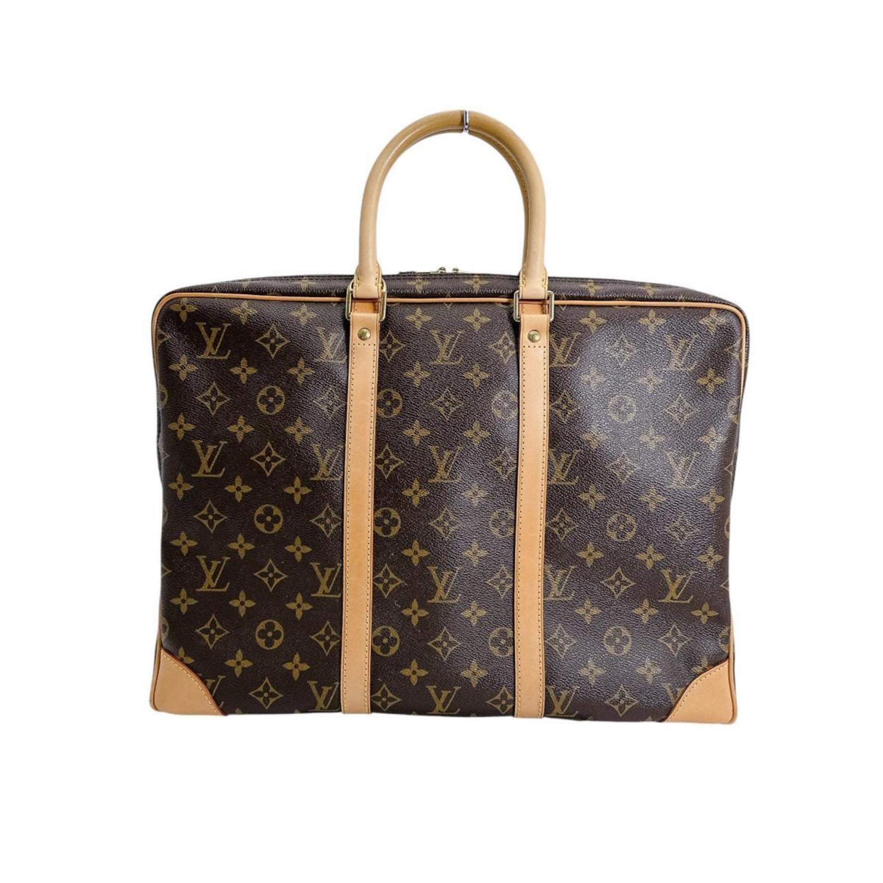 Louis Vuitton Monogram Porte-Document Voyage Business Bag in Canvas