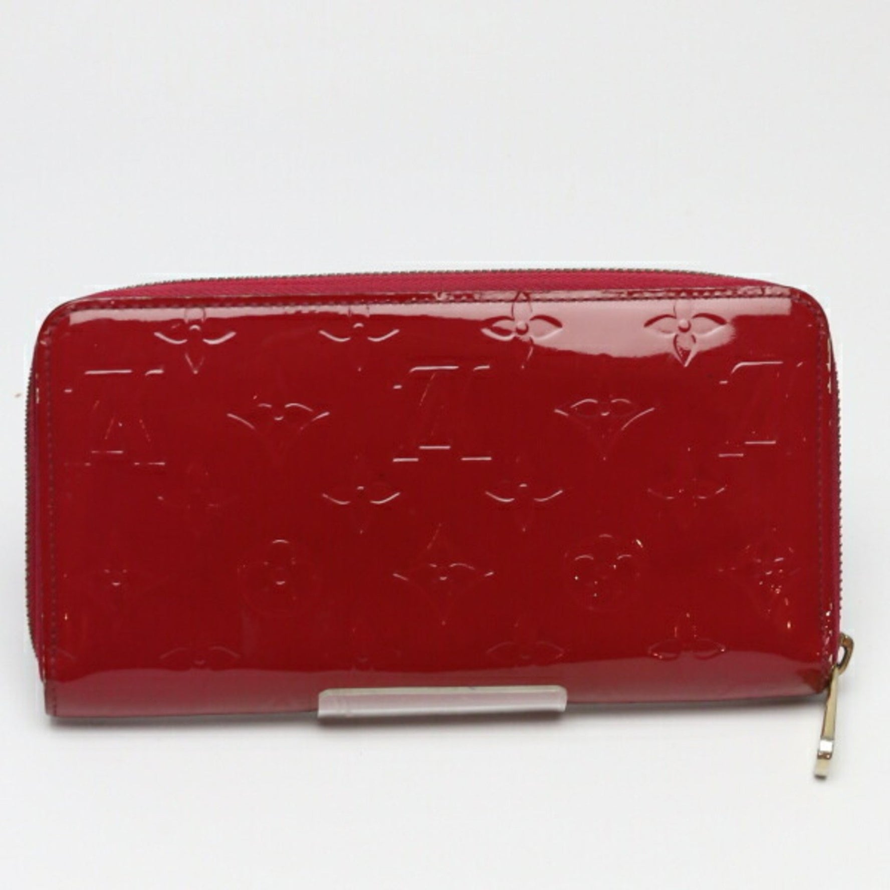 Louis Vuitton Round Zipper Vernis Zippy Wallet Long LV
