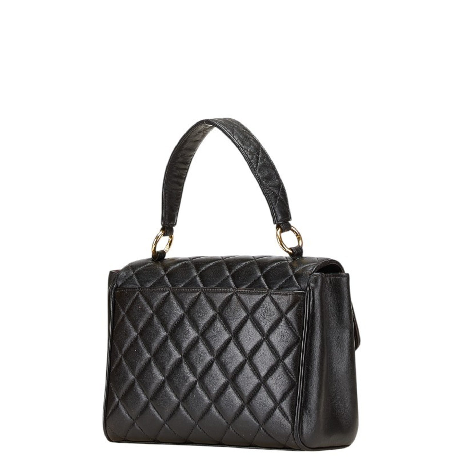 CHANEL Matelasse Coco Mark Handbag in Lambskin