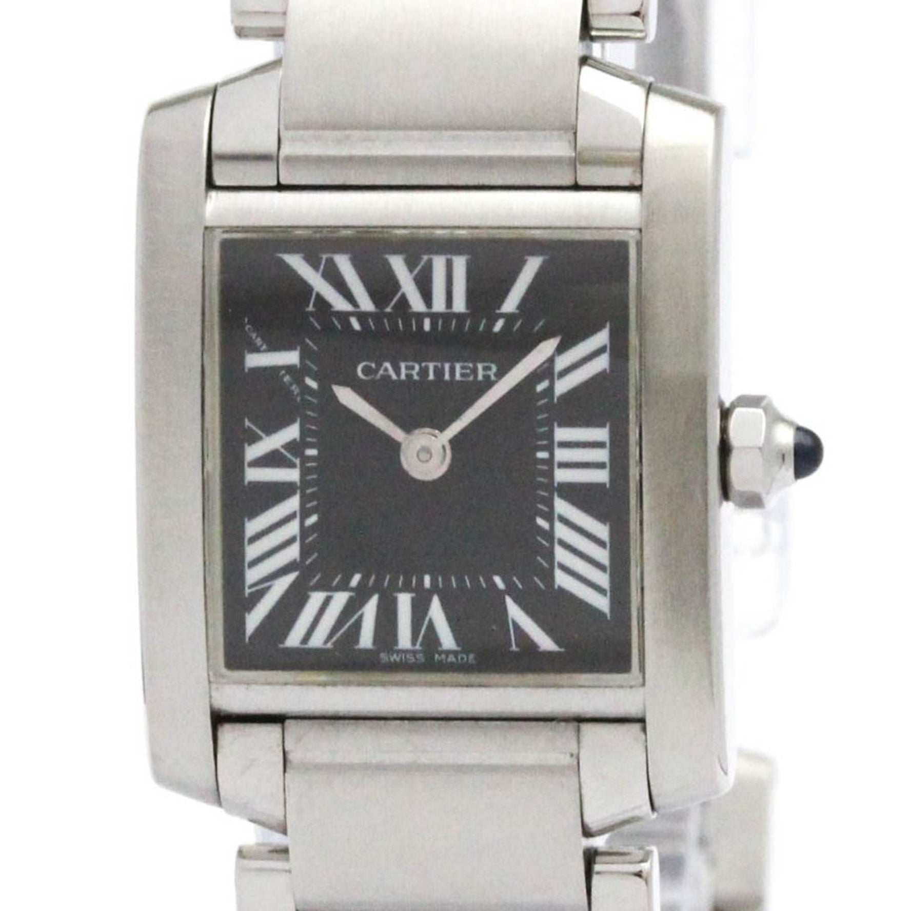 CARTIER Tank Francaise Asia LTD Quartz Ladies Watch Polished