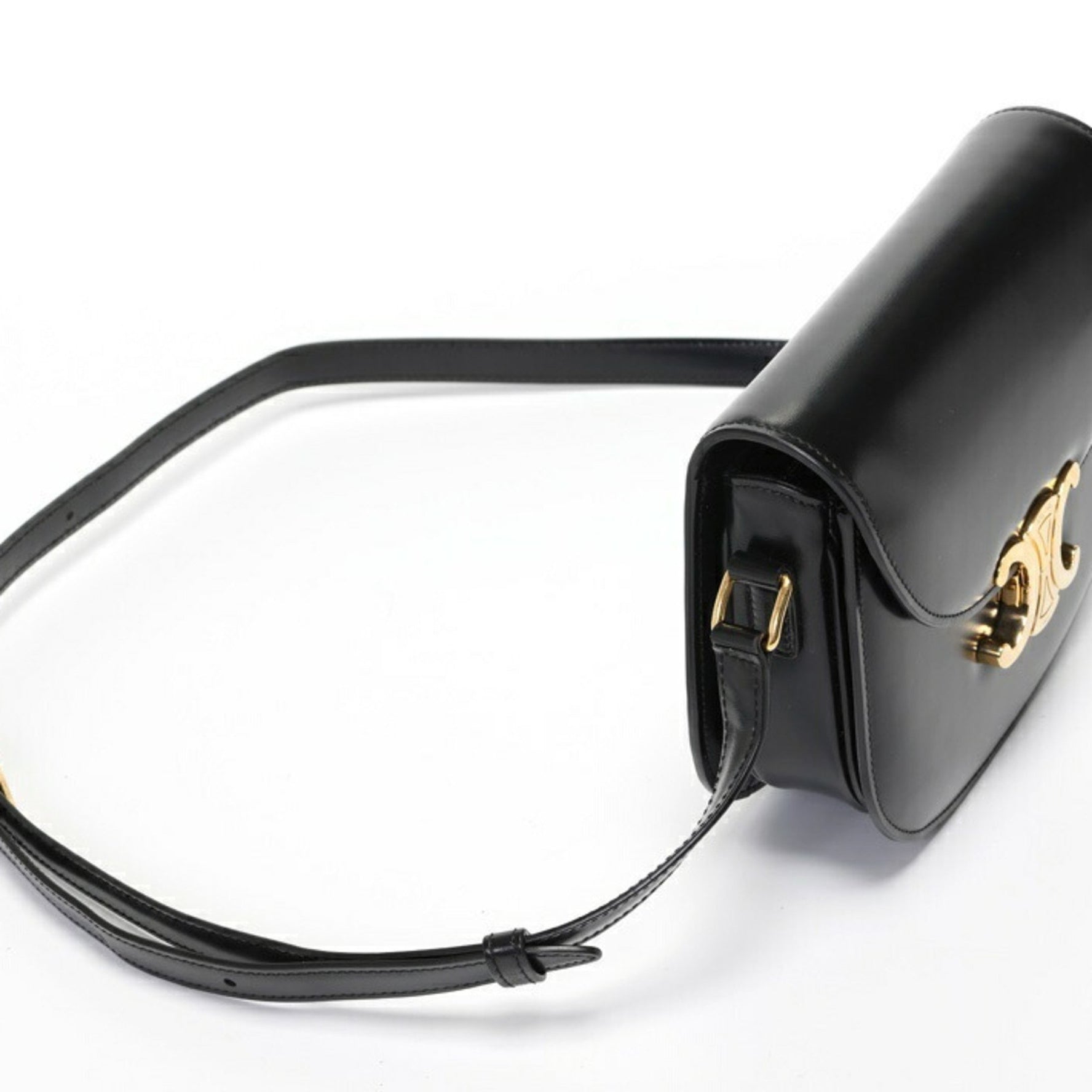 CELINE Teen Busas Triomphe Shoulder Bag