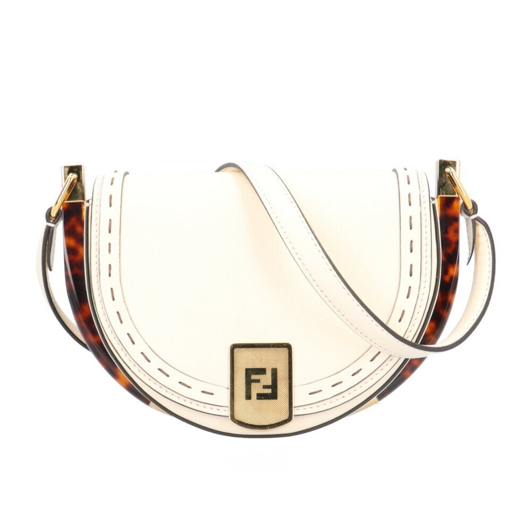 Fendi Moonlight Shoulder Bag, Leather