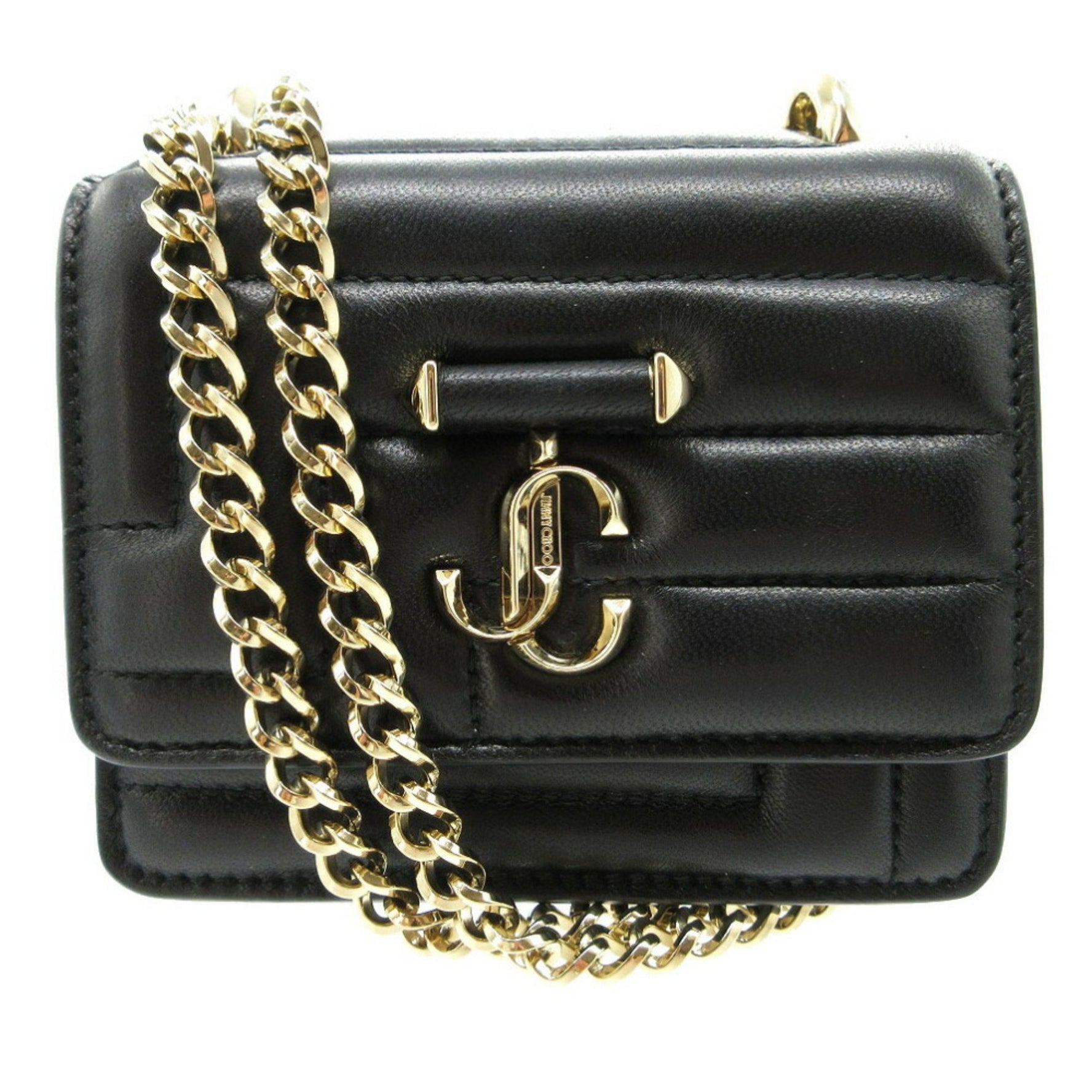Jimmy Choo Bohemia Shoulder Bag Leather 0319