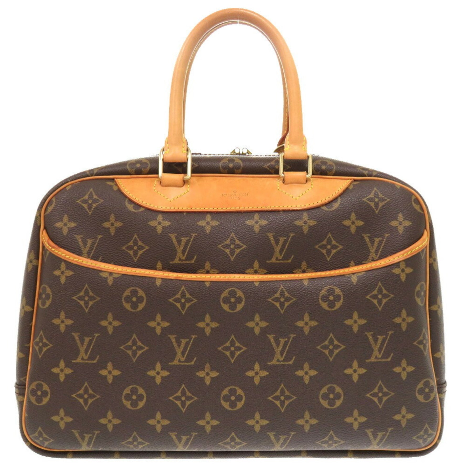 Louis Vuitton Deauville Monogram Handbag LV 1518 LOUIS VUITTON