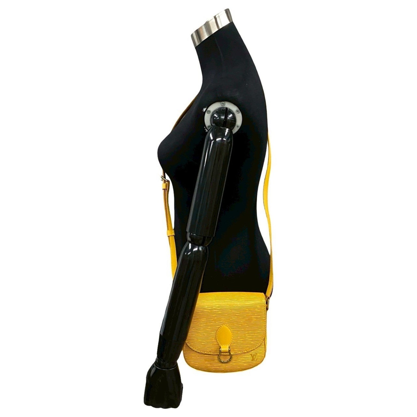 Louis Vuitton Mini Saint-Cloud Epi Leather Shoulder Bag/Pochette in