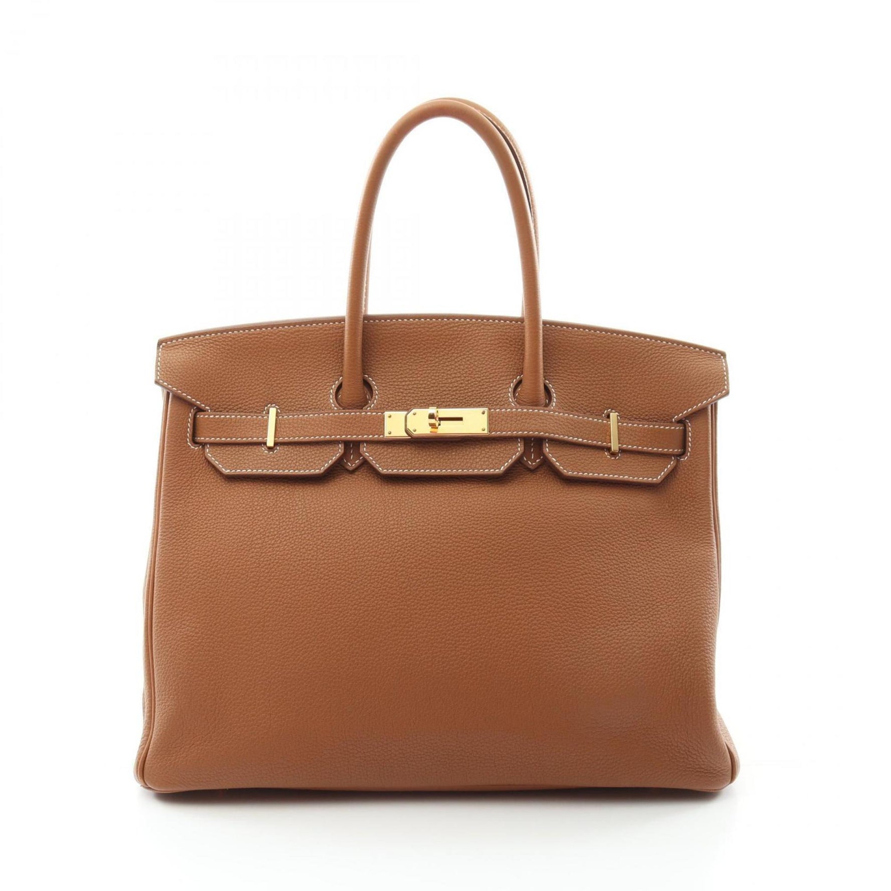 Hermes Birkin 35 Togo Handbag for Women, Brown
