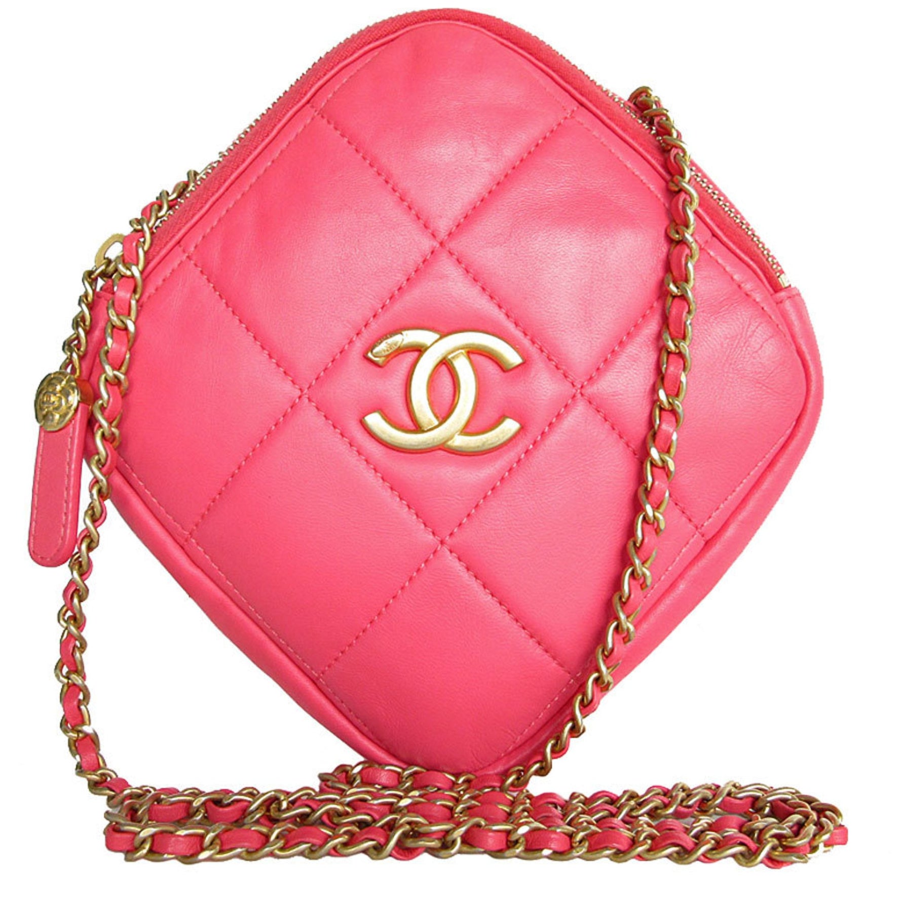 CHANEL Shoulder Bag Leather