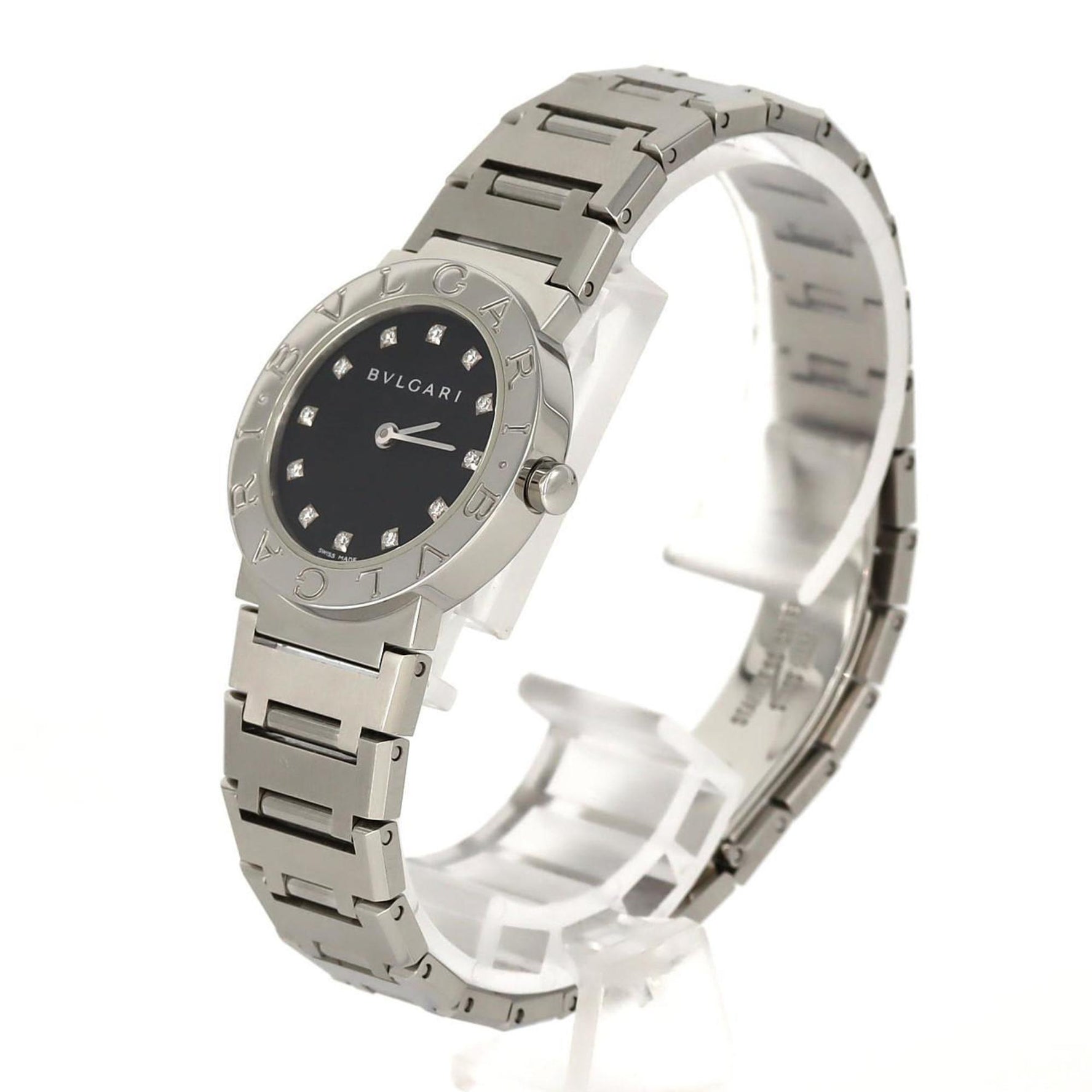 Bvlgari 12P BB26SS 12 SS Quartz Watch
