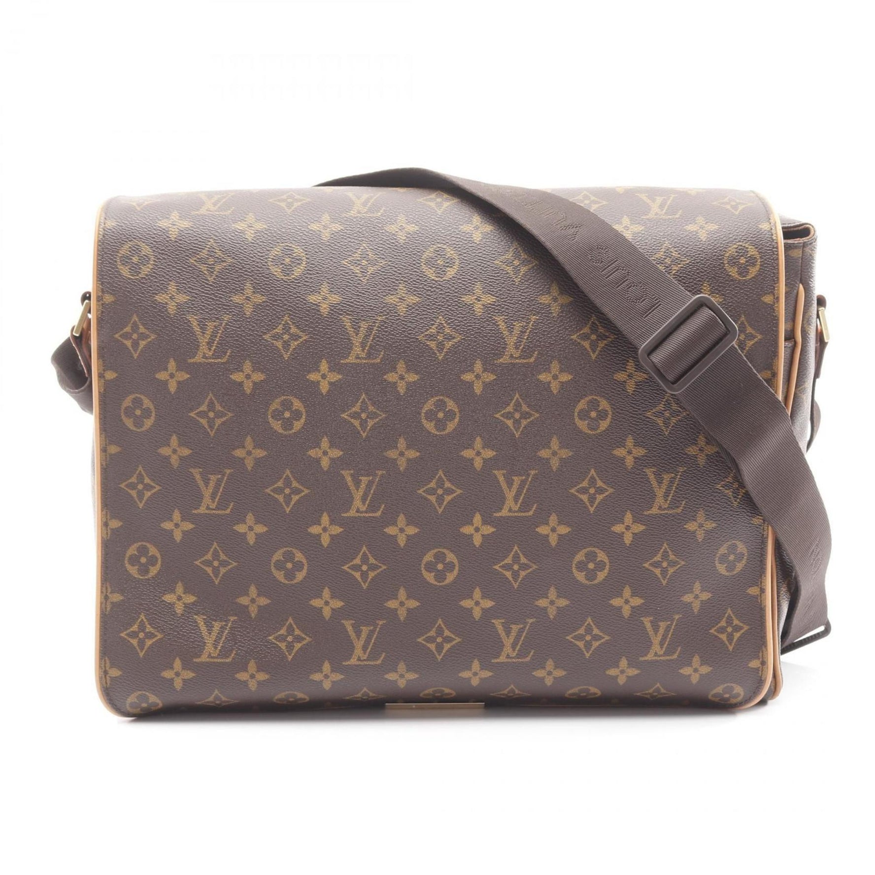 Louis Vuitton Abess Shoulder Bag, Coated Canvas and Leather, Monogram, Brown, Women