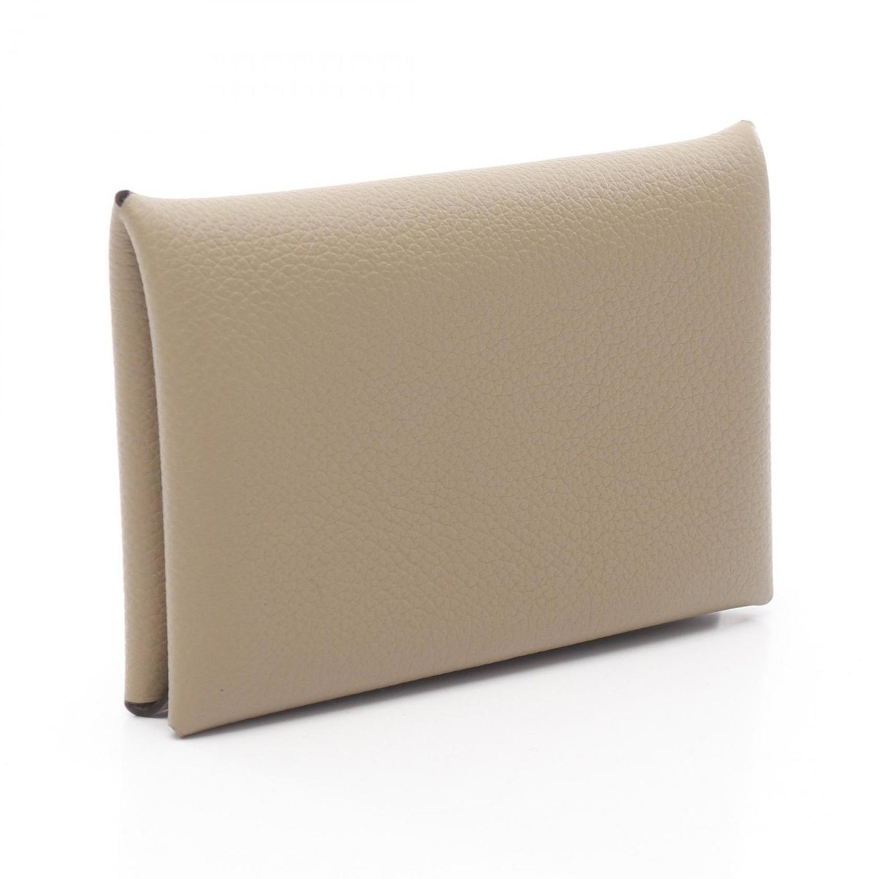 Hermes Hermès Calvi wallet/coin case, leather Evercolor wallet