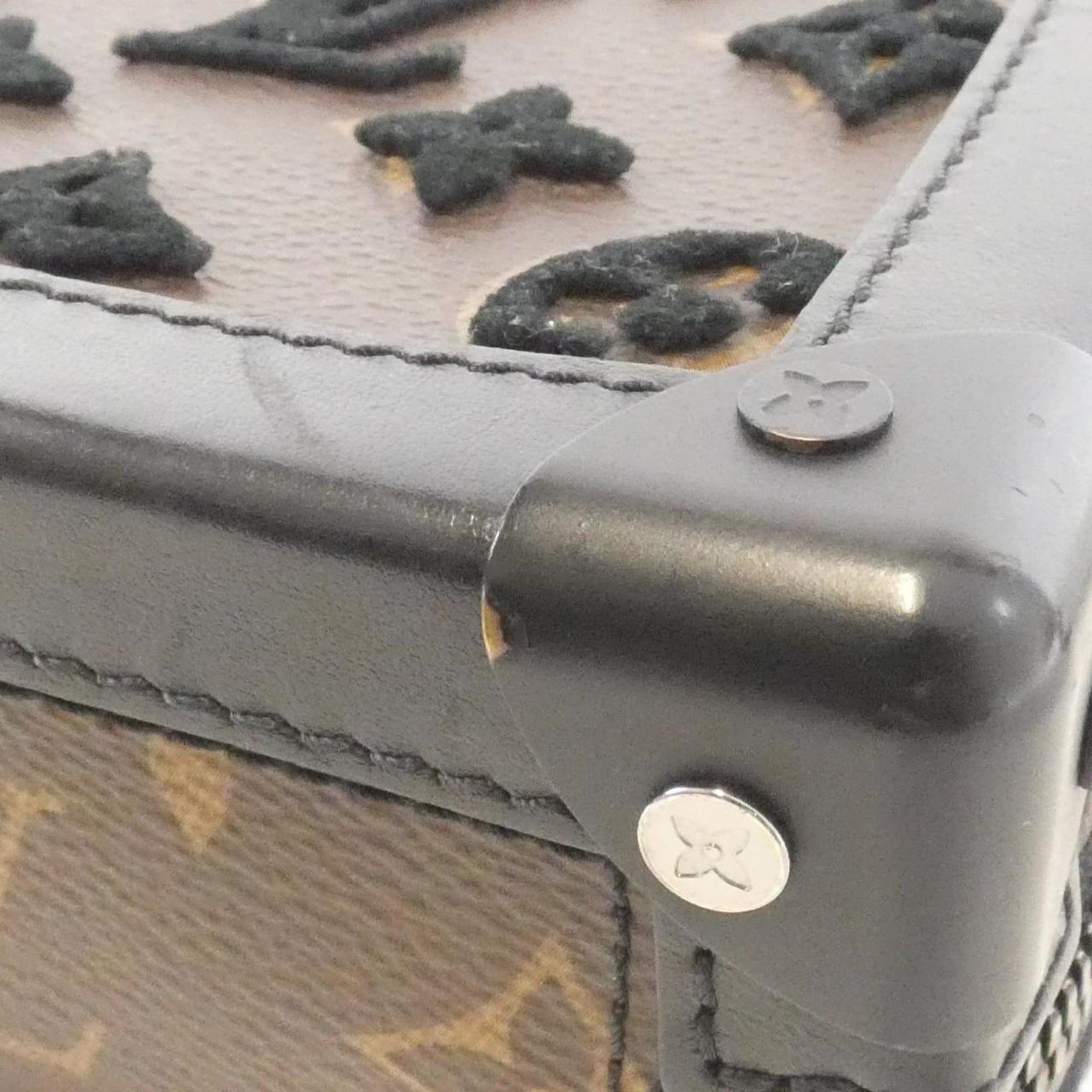 Louis Vuitton Monogram Tuftage Vertical Soft Trunk Shoulder Bag