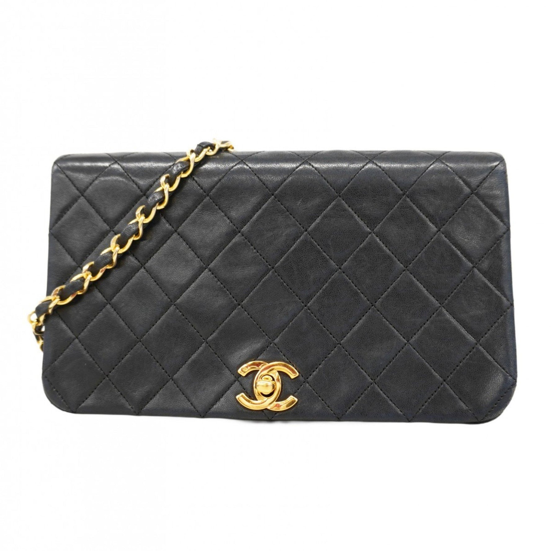 Chanel Matelasse Shoulder Bag with Chain Bag, Lambskin