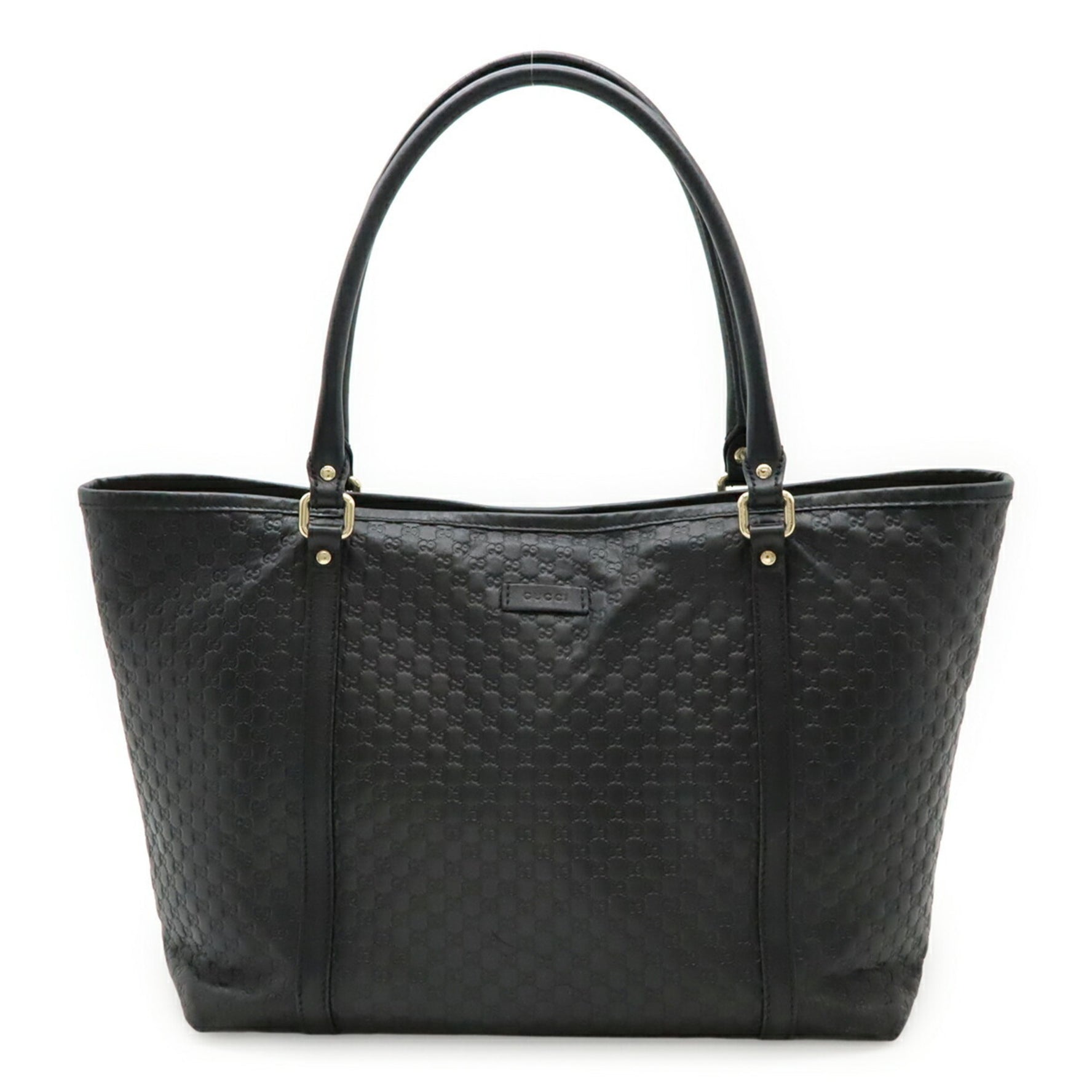 GUCCI Micro Guccissima Tote Bag Shoulder Leather