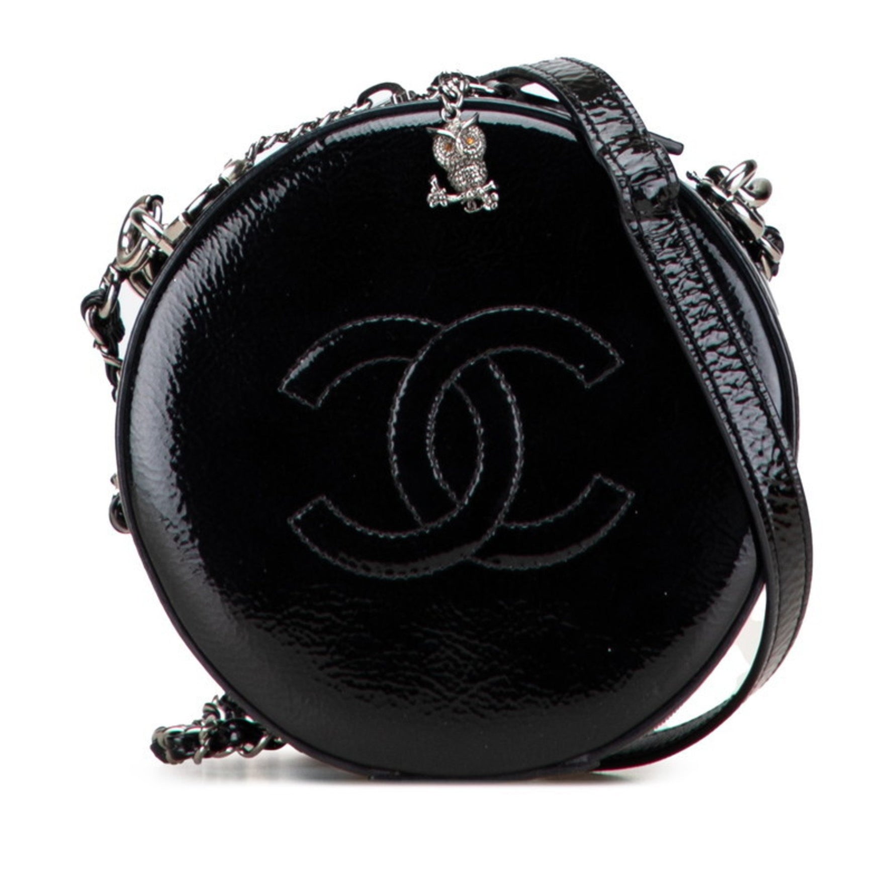 Chanel Coco Mark Chain Shoulder Bag/Handbag, Enamel