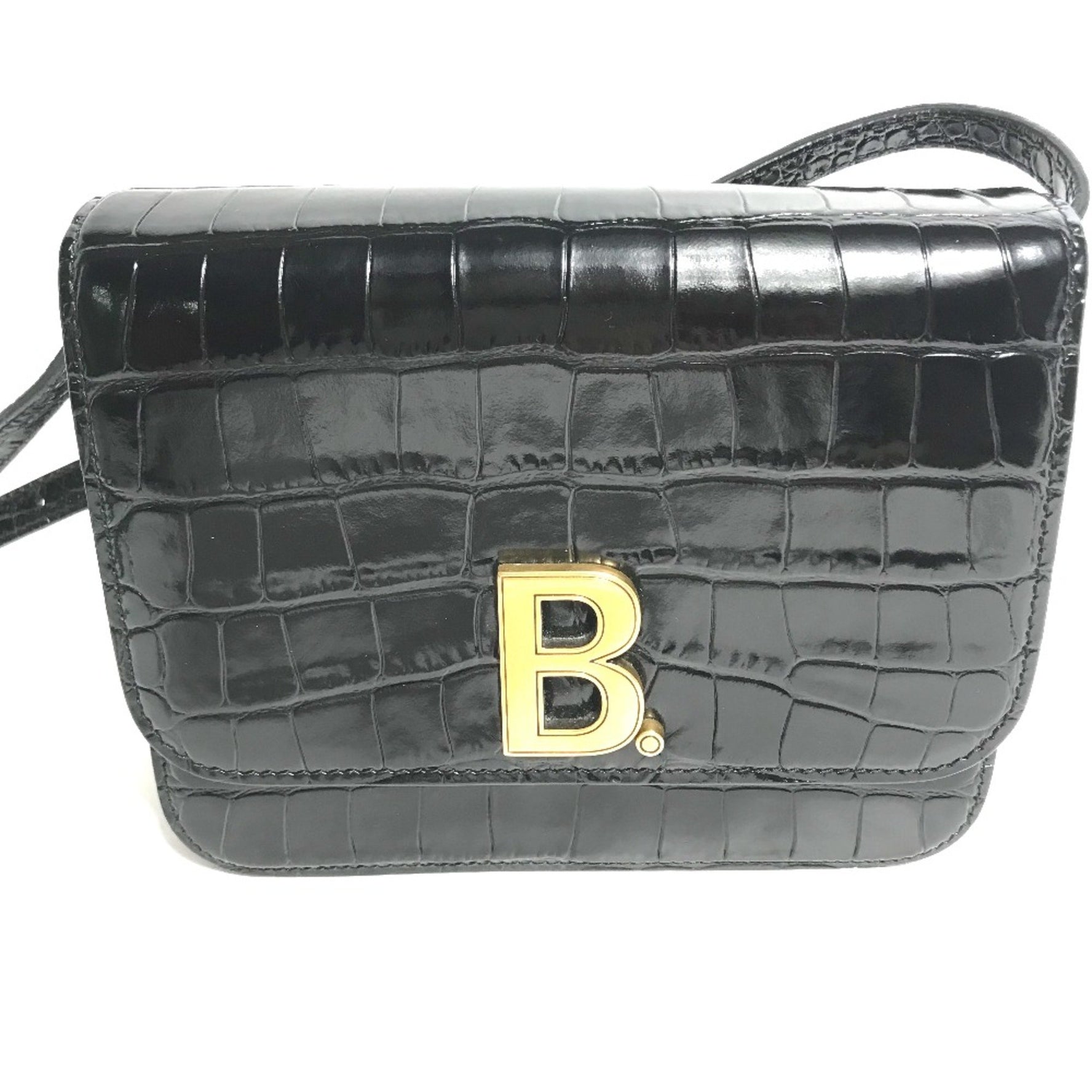 Balenciaga 2WAY Clutch bag pouch Crossbody bag Shoulder Bag Black