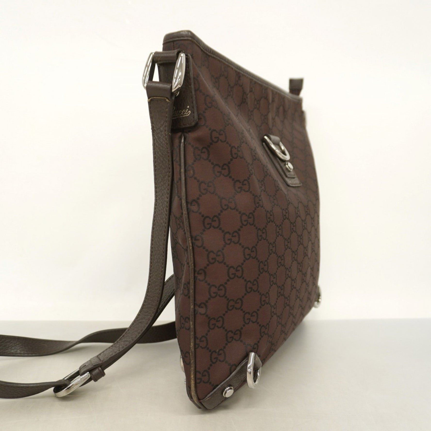 Gucci GG Nylon Abby Shoulder Bag