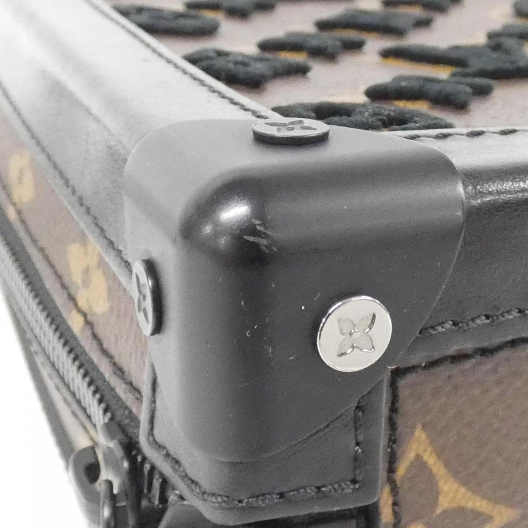 Louis Vuitton Monogram Tuftage Vertical Soft Trunk Shoulder Bag