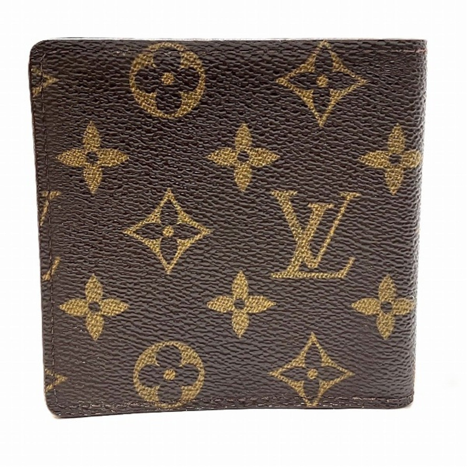 Louis Vuitton Monogram Porte Bier 6 Carte Credit Wallet Bi-fold Men's