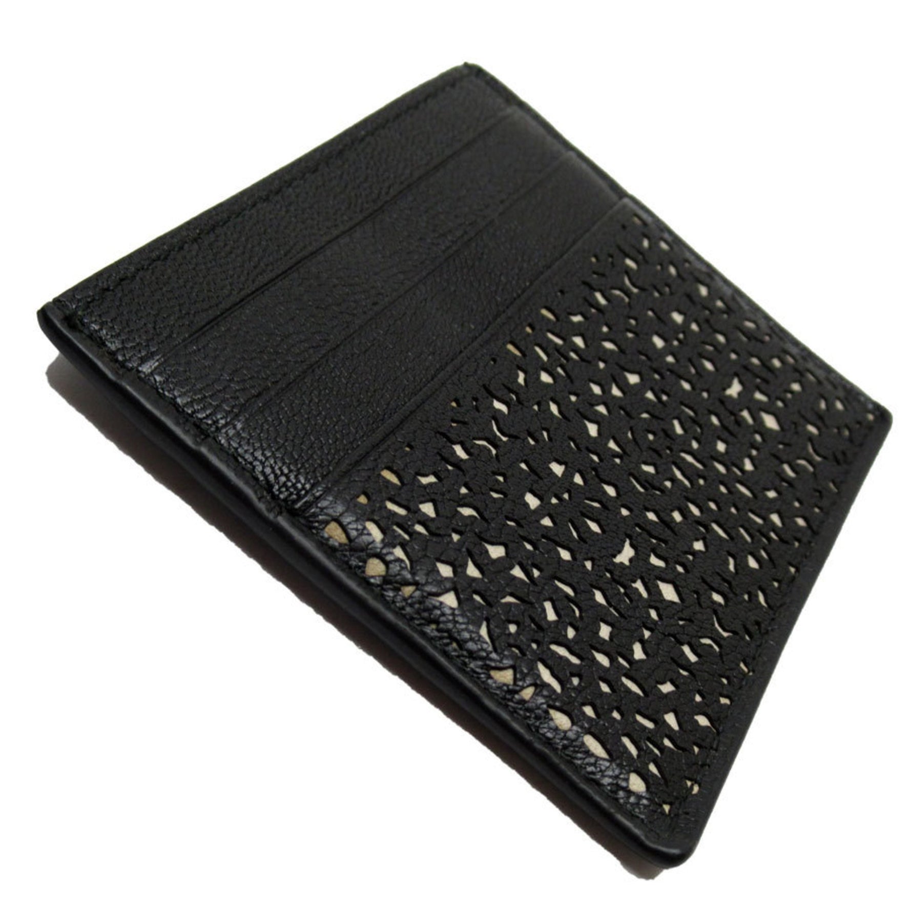 BOTTEGA VENETA Card Case/Business Holder Leather Men's
